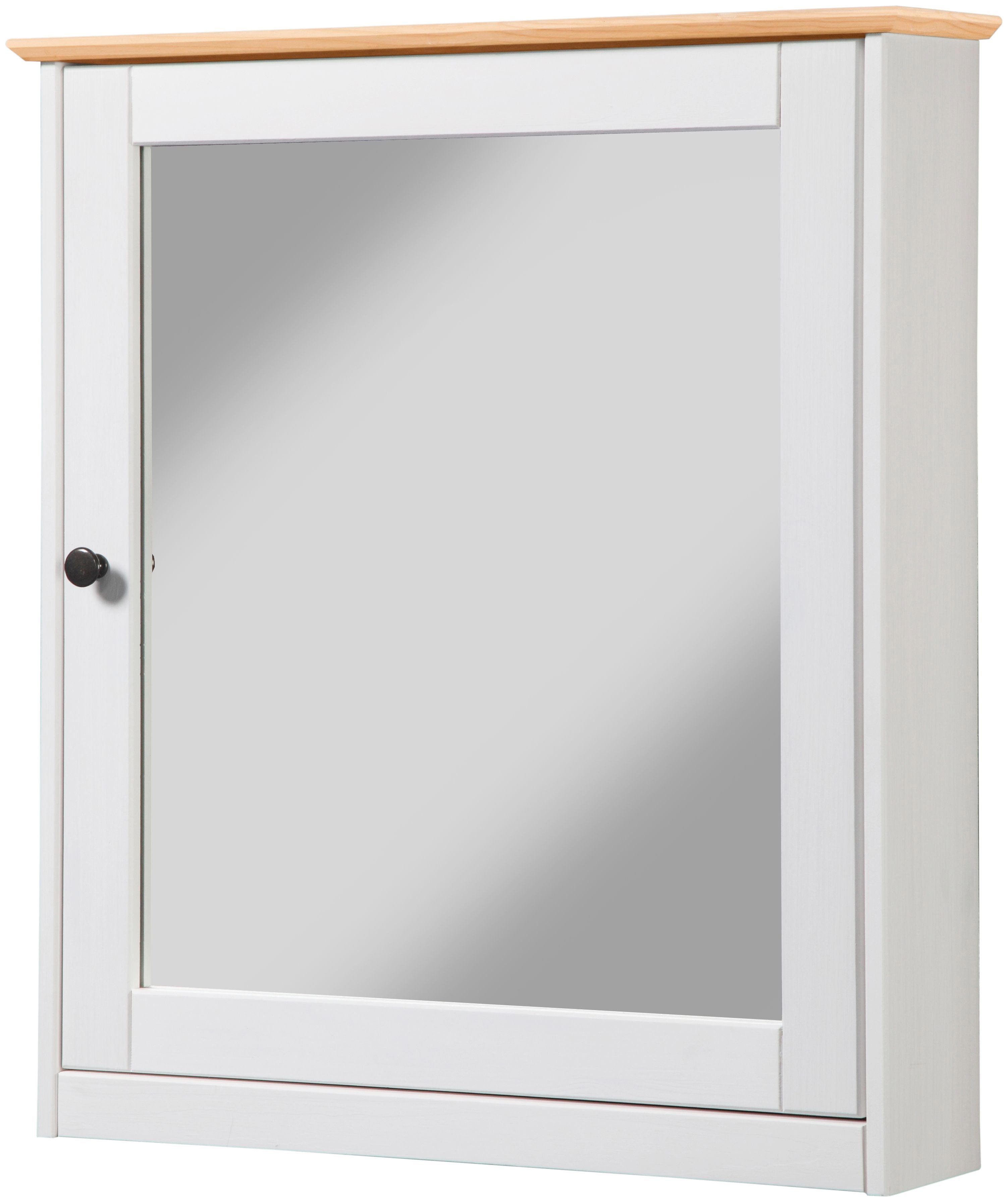 welltime Spiegelschrank Sylt/ Rügen/ Modern Breite 60,5 cm, aus massivem Ki günstig online kaufen