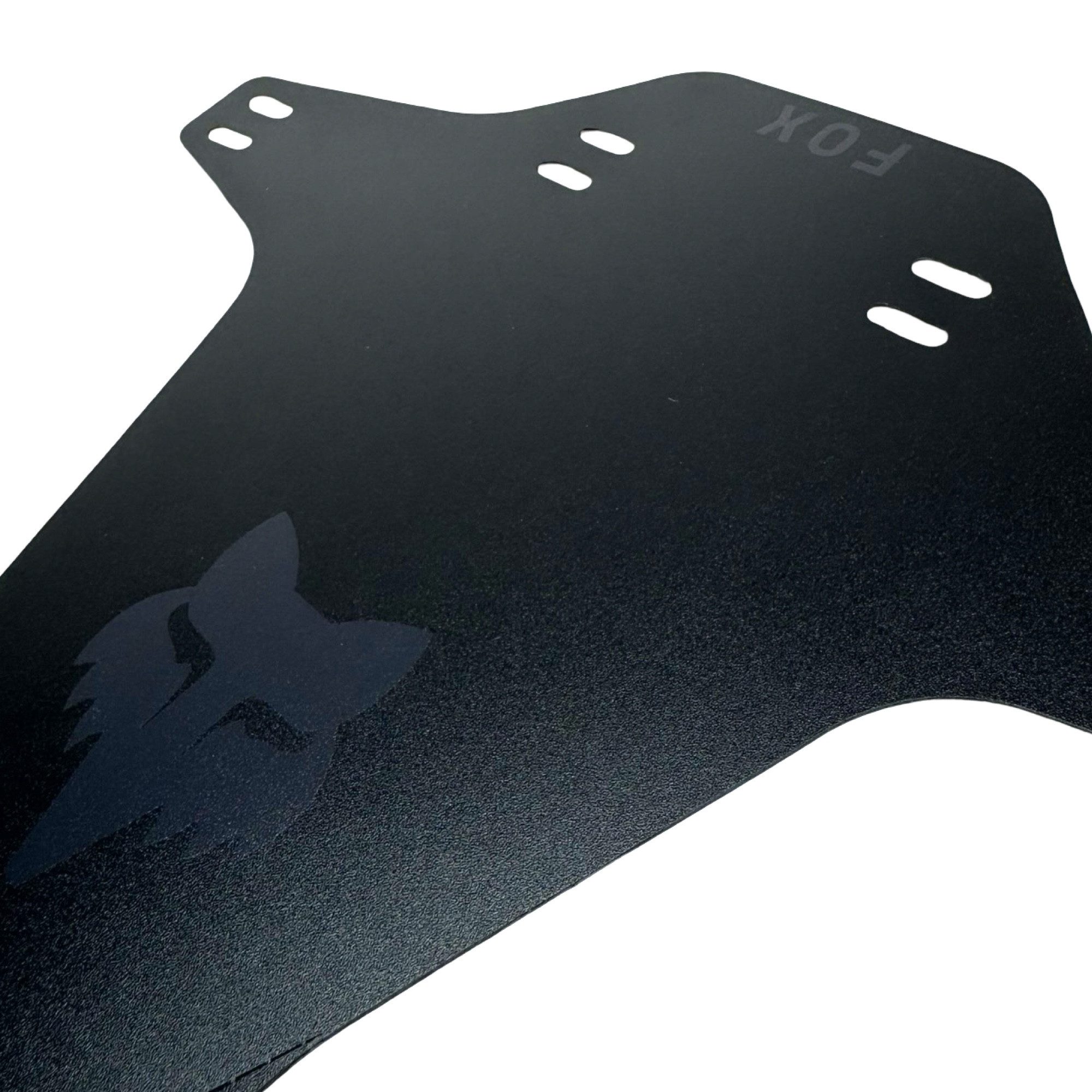 Fox Racing Schutzblech Fox Mud Guard Fahrrad Schutzblech Retro Logo Schwarz – Bild 2 von 5