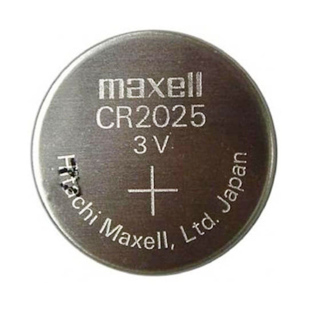 Maxell Maxell Lithium-Knopfzelle CR2025 3,0Volt 148mAh Batterie, (3 Volt V)