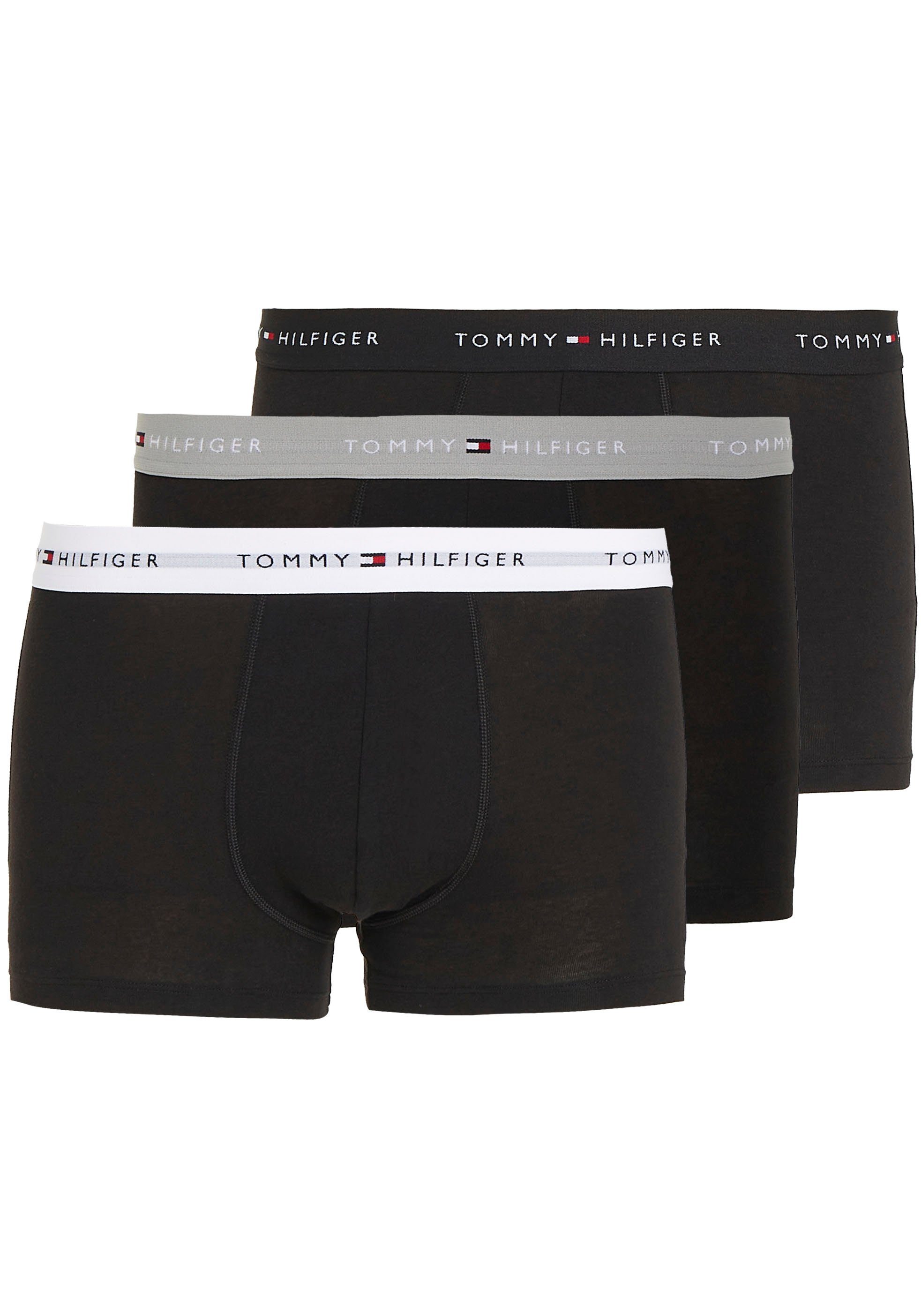 Tommy Hilfiger Underwear Trunk 3P WB TRUNK (Packung, 3-St., 3er-Pack) mit  Logo-Elastikbund