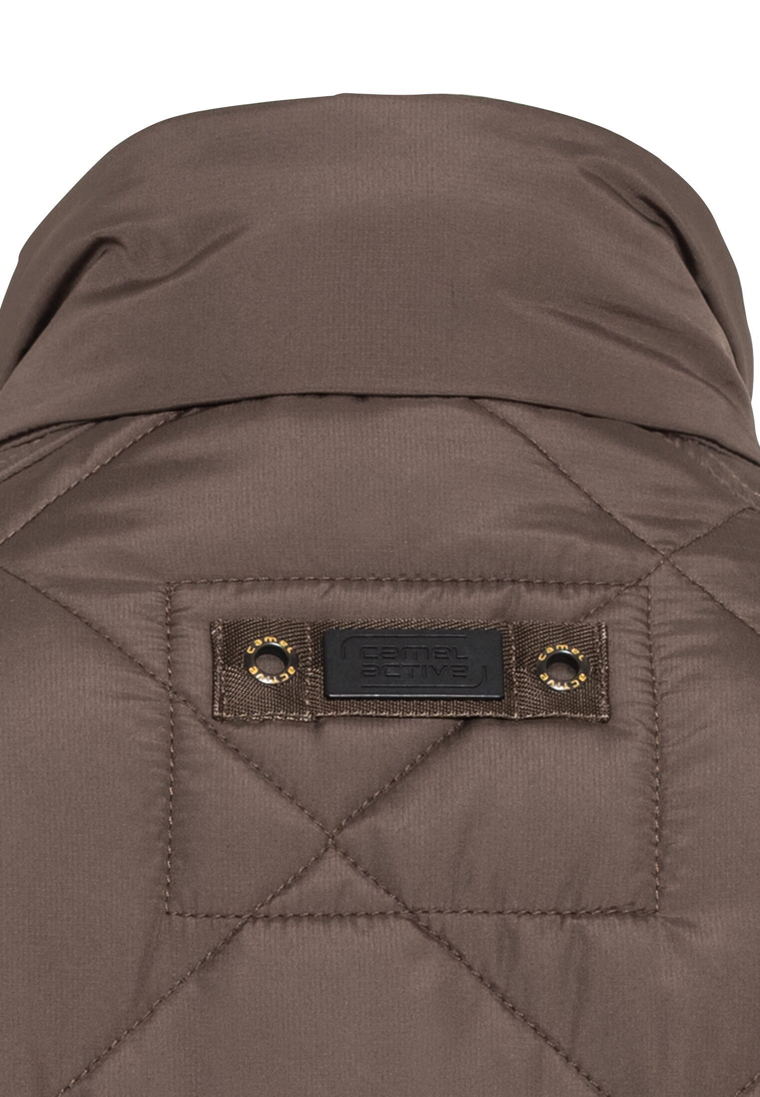 Braun Rautensteppung camel active Funktionsjacke mit