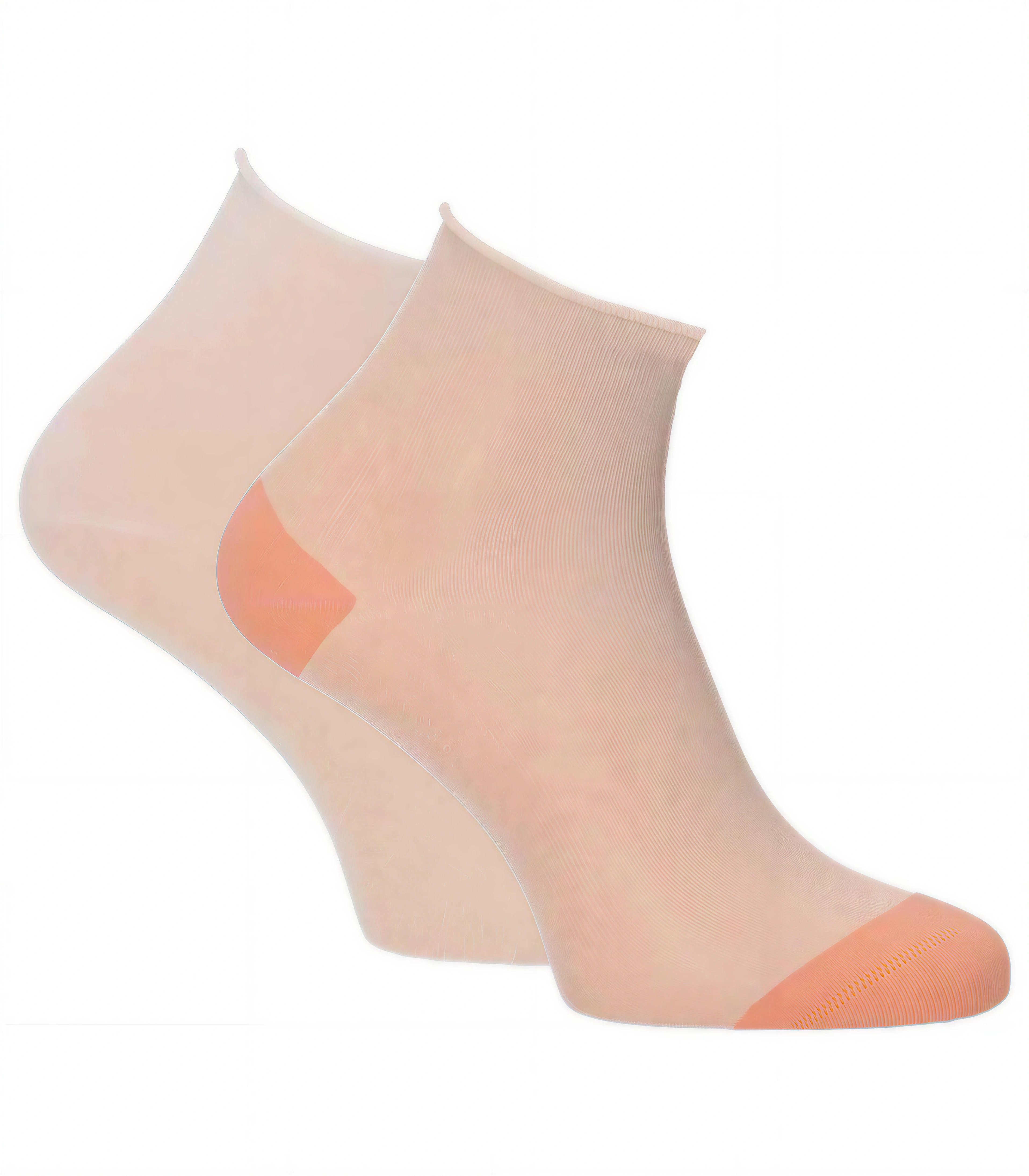 Basicsocken Damen Glitzer-Söckchen mit Rollrand