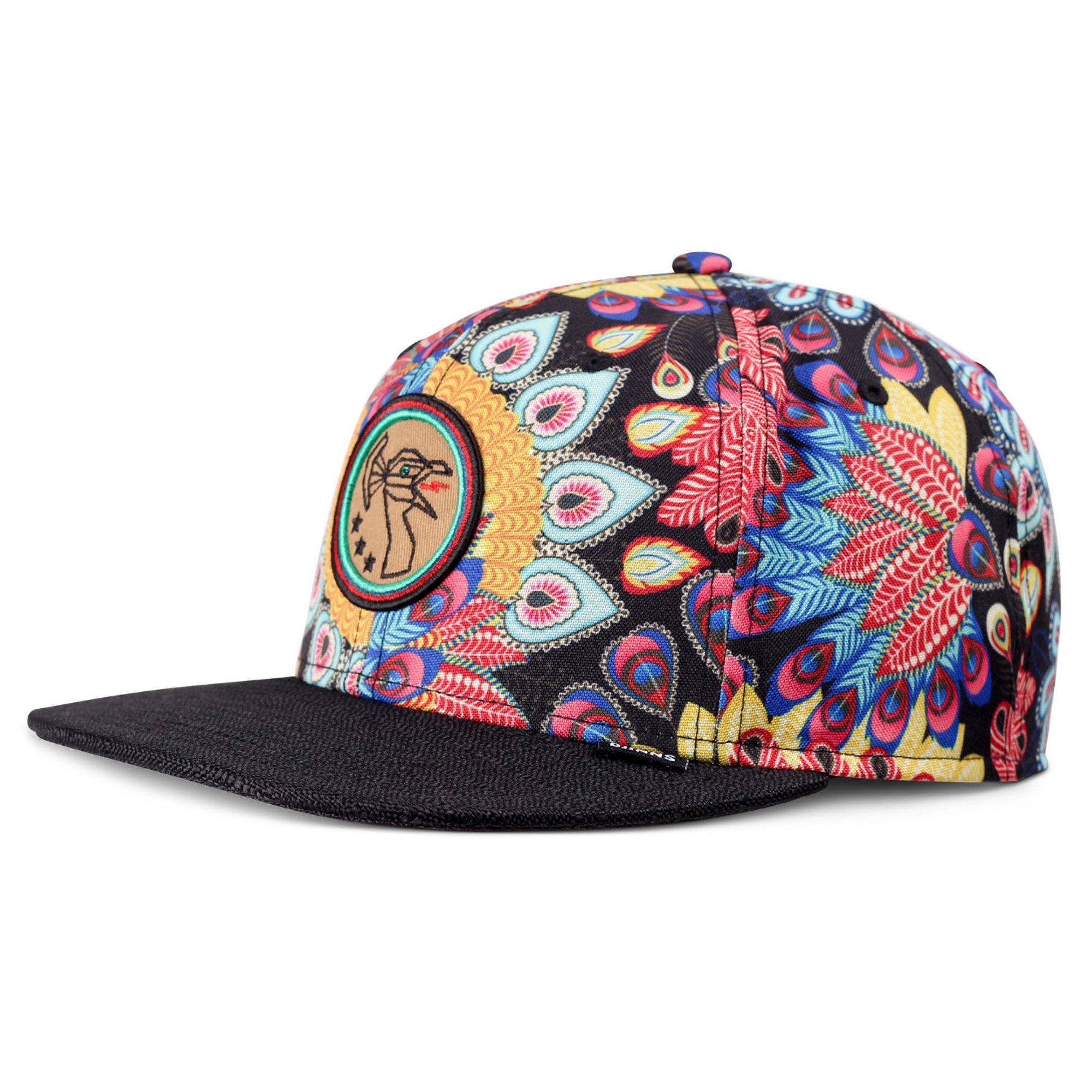 Djinns Snapback Cap Djinns 6 Panel Snapback Cap Peacock Linen (Basecap, Bas günstig online kaufen