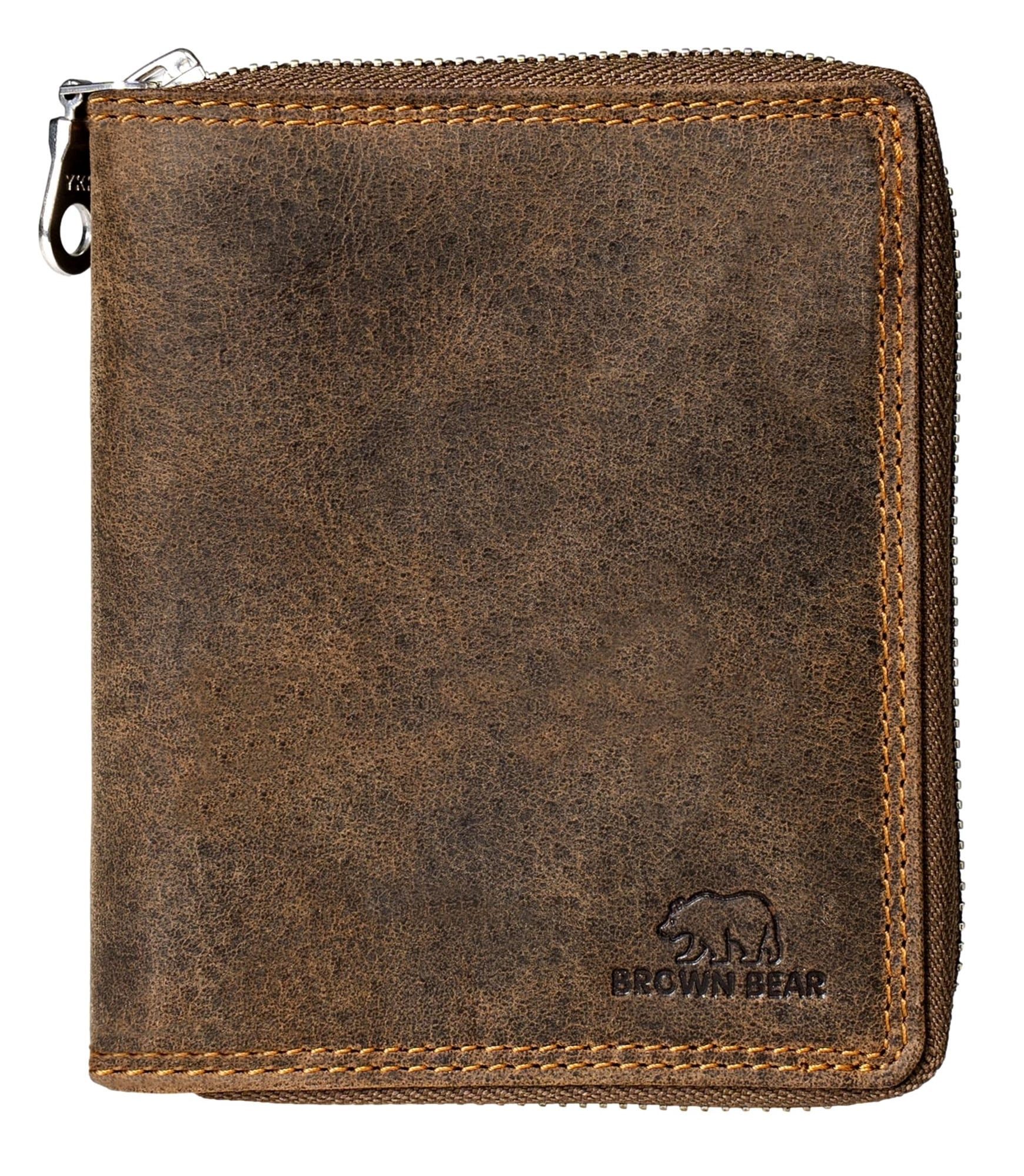 Brown Bear Geldbörse Classic 8009 umlaufender günstig online kaufen