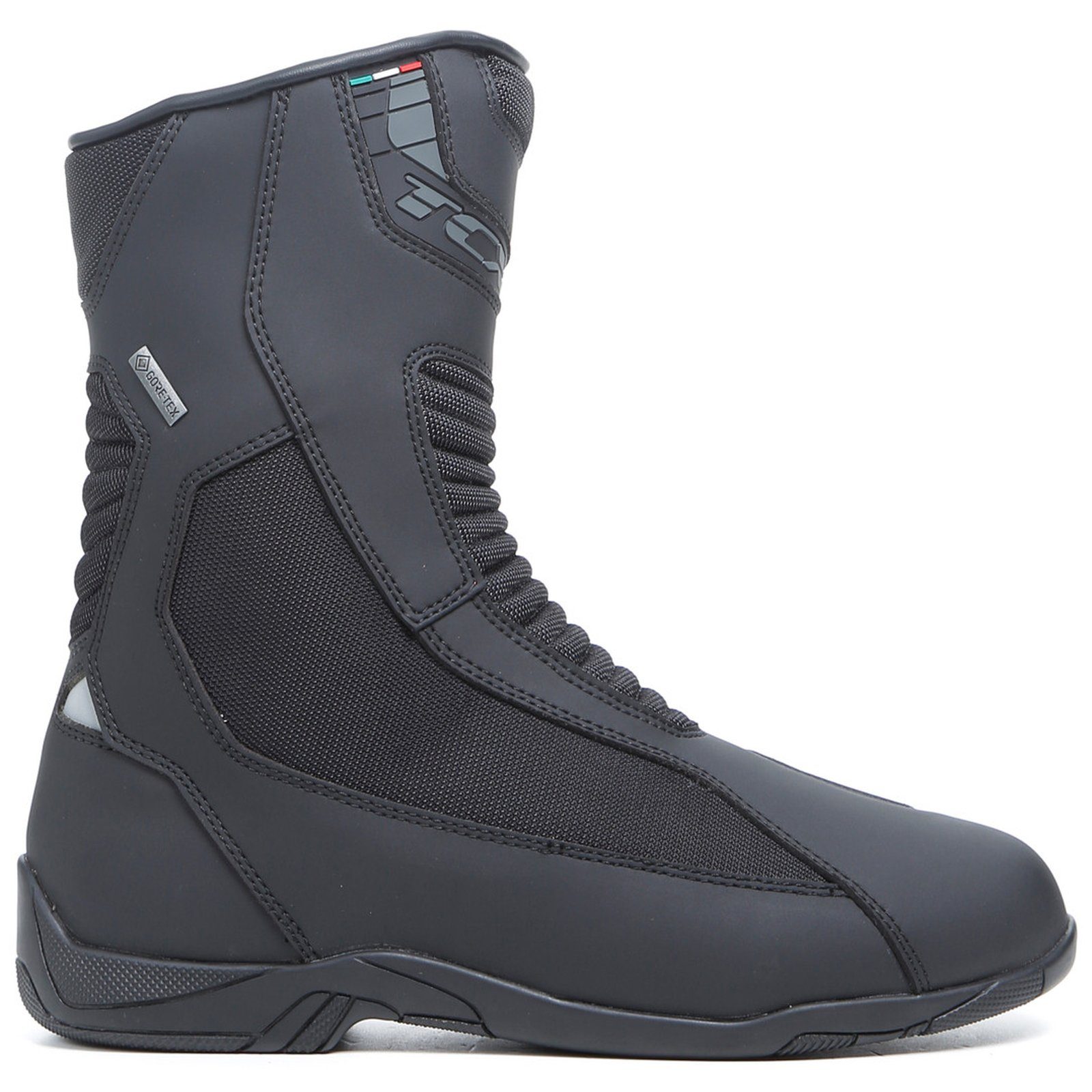 TCX TCX Explorer.4 GTX Motorradstiefel Herren schwarz Motorradstiefel (Packung, Antistatische und Öl- und Benzinfeste Sohle)