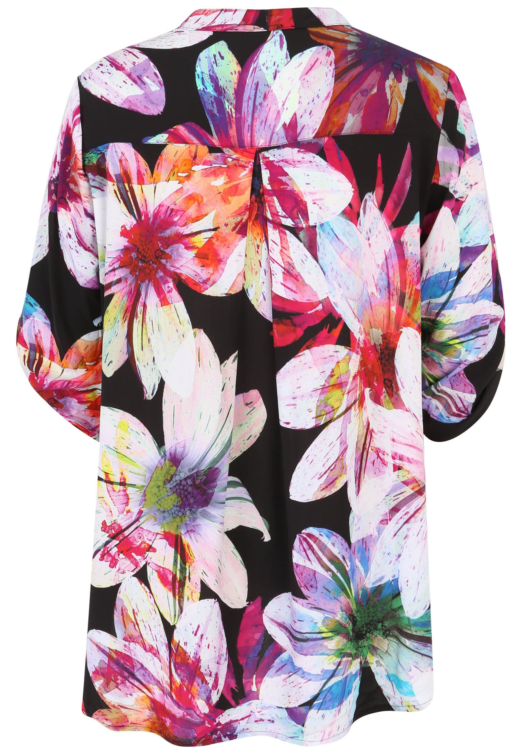 Doris Streich Klassische Bluse mit Allover-Muster günstig online kaufen