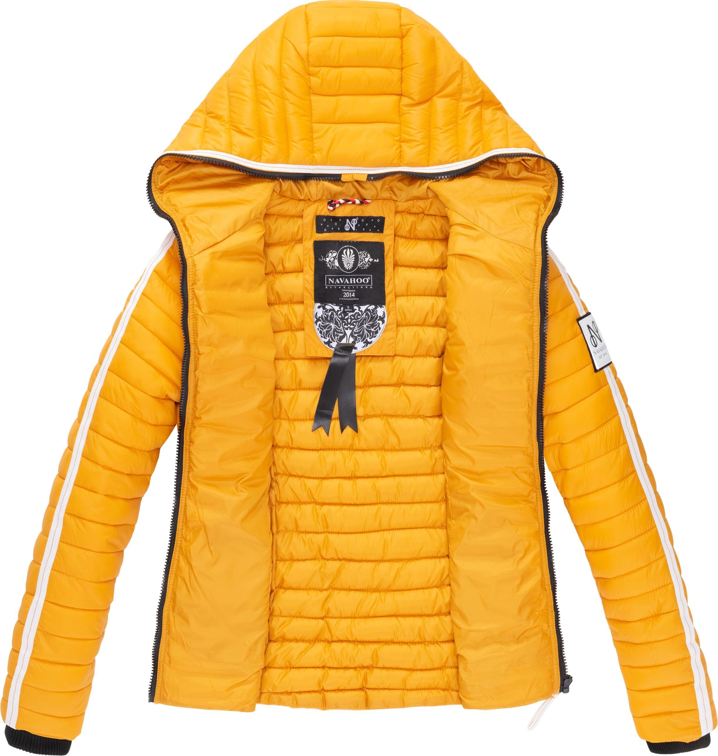 Navahoo Steppjacke Kimuk Prc leichte Übergangsjacke mit Kapuze – Bild 4 von 5