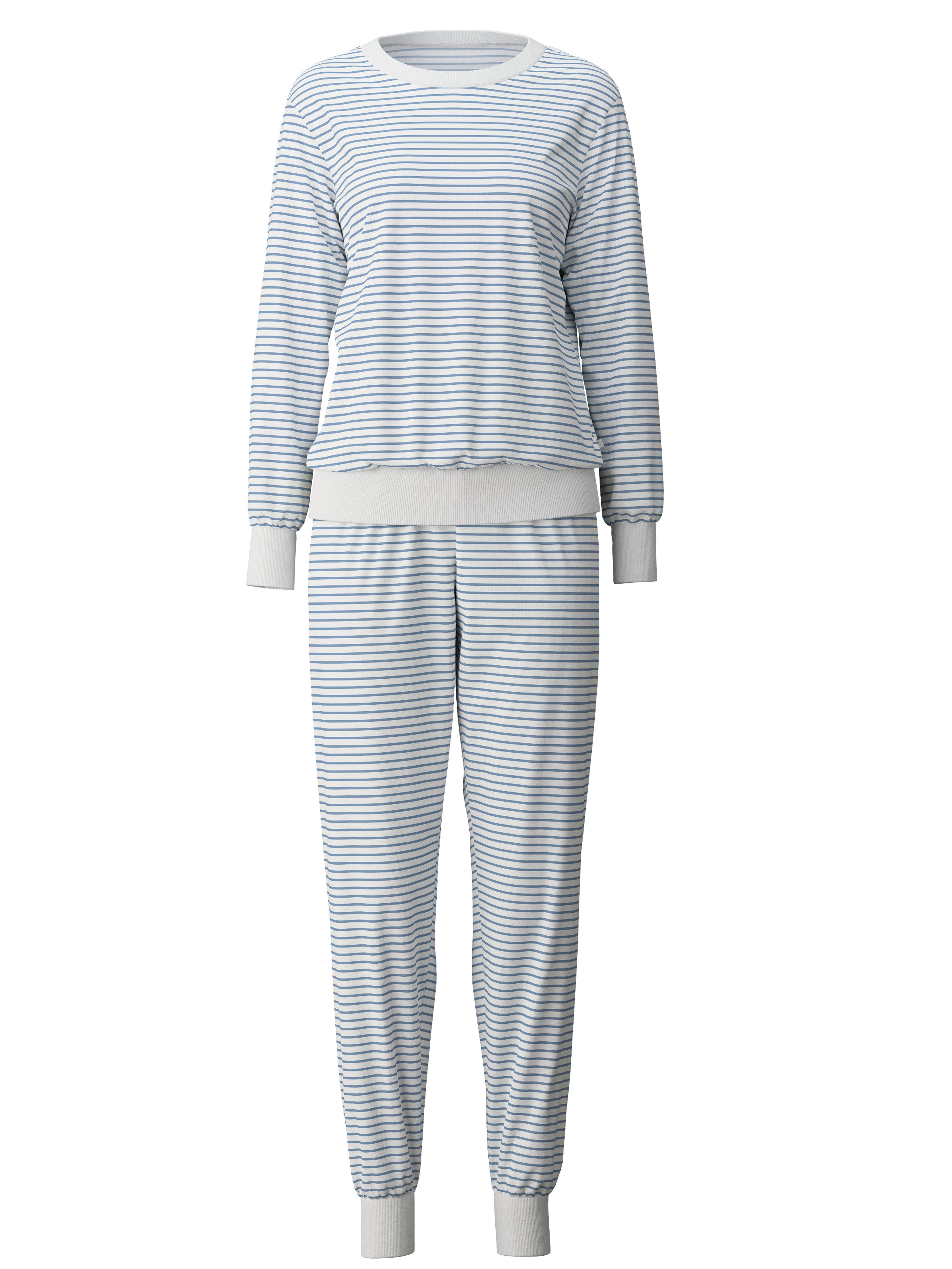 CALIDA Schlafanzug Cotton Stripes (2 tlg) günstig online kaufen