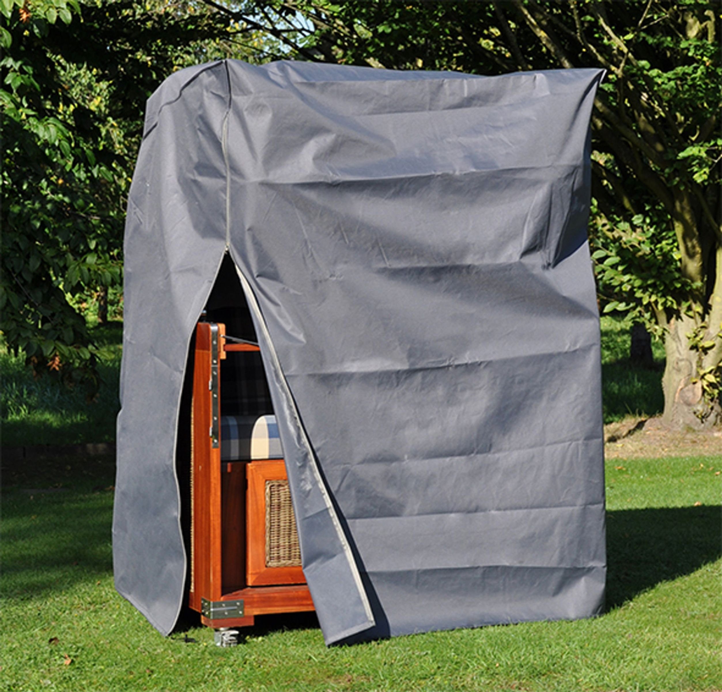 Gravidus Gartenmöbel-Schutzhülle Strandkorb Schutzhülle 130x100x170/134cm günstig online kaufen