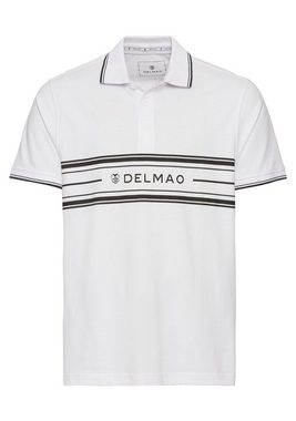 DELMAO Poloshirt mit Print