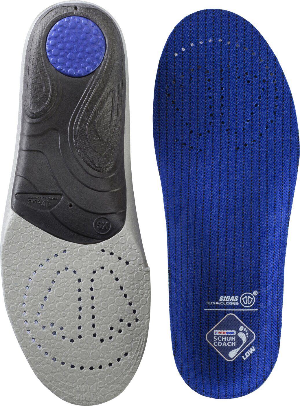 Sidas Einlegesohlen Einlegesohle 3Feet Low SC DUNKELBLAU/WEIß