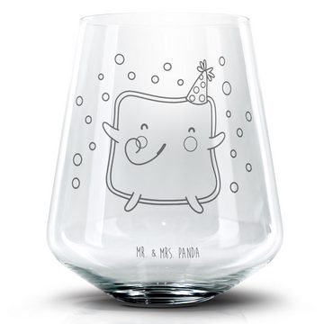 Mr. & Mrs. Panda Cocktailglas Toast Party - Transparent - Geschenk, Mitbringsel, Ehefrau, Cocktail, Premium Glas, Einzigartige Gravur
