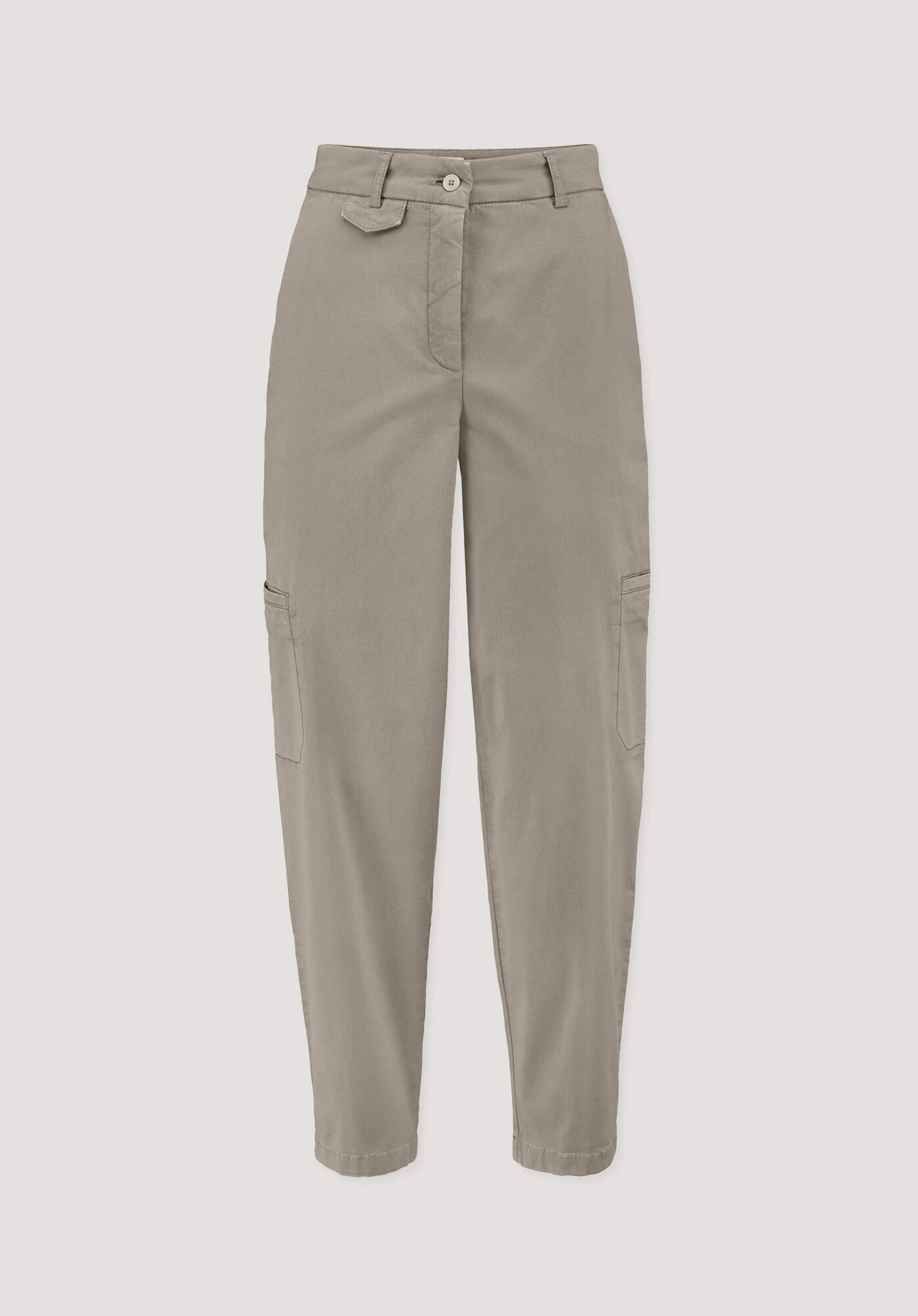 Hessnatur Stoffhose Soft Utilty Cargo Relaxed aus Bio-Baumwolle (1-tlg)