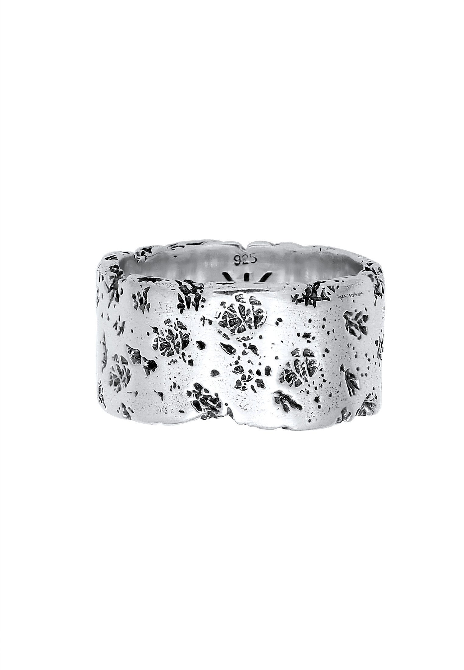 Kuzzoi Silberring Herren Geschmiedet Rustikal Look günstig online kaufen