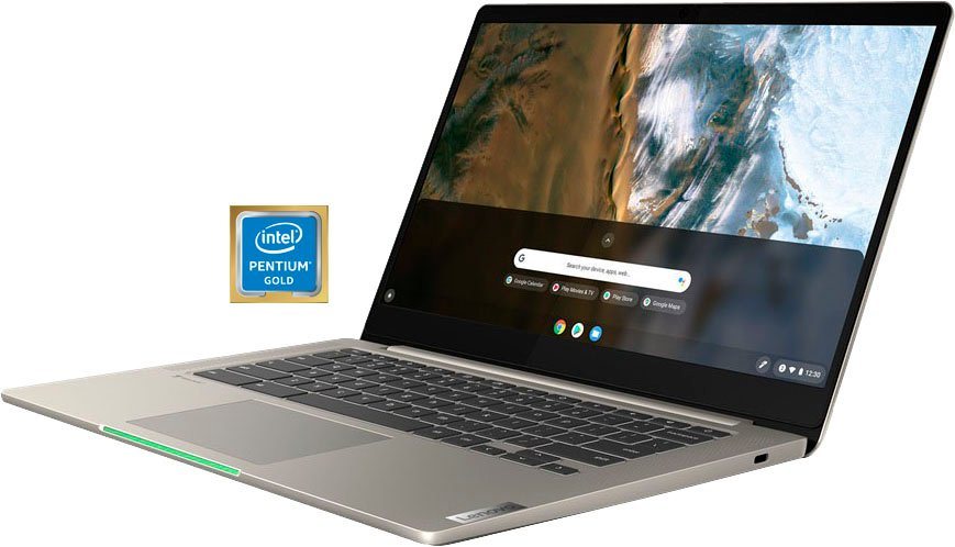 Lenovo Slim 5 CB Gold 7505 Chromebook (35,56 cm/14 Zoll, Intel Pentium Gold  7505, UHD Graphics, 128 GB SSD)