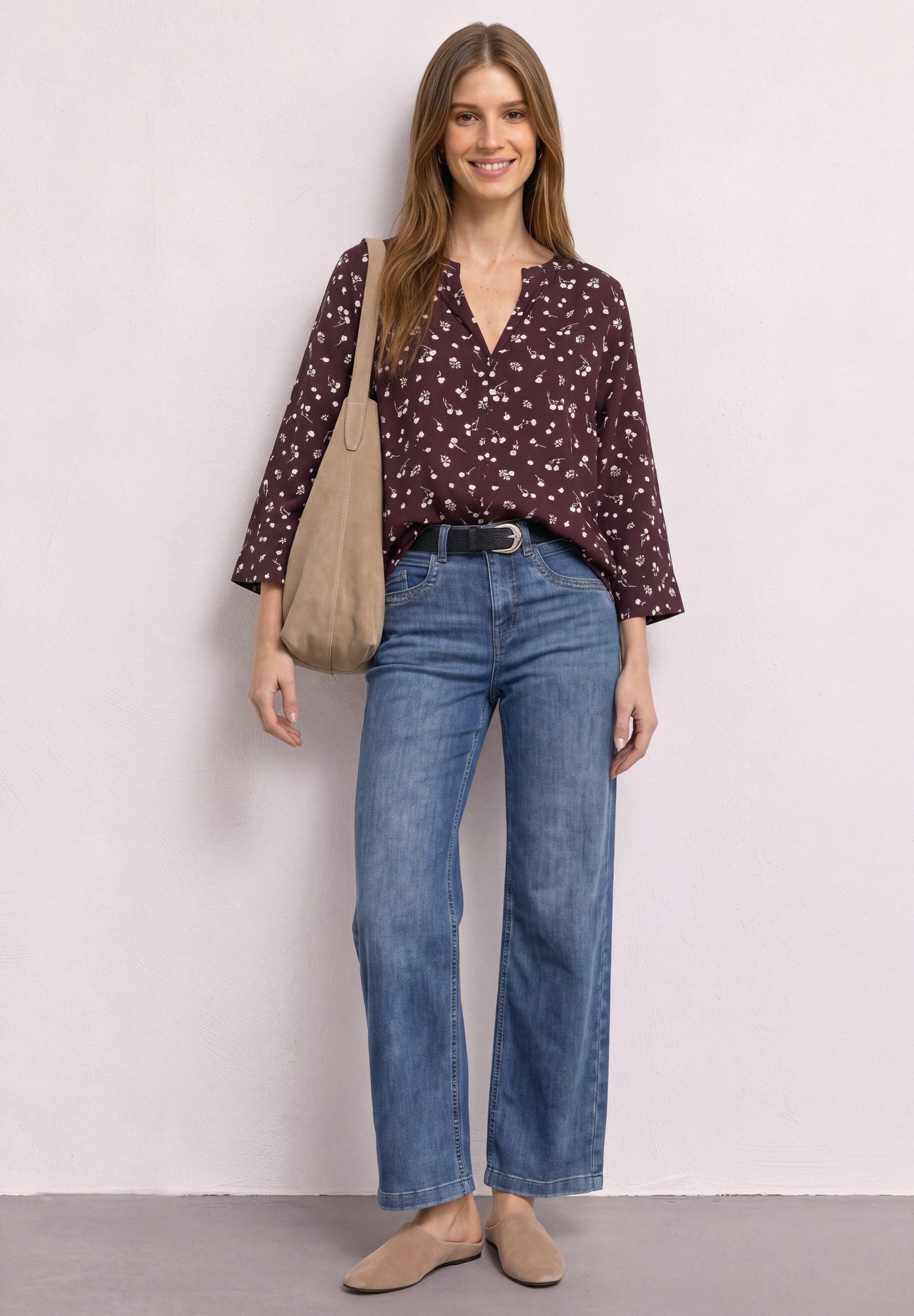 STREET ONE Shirtbluse aus softer Viskose – Bild 3 von 5