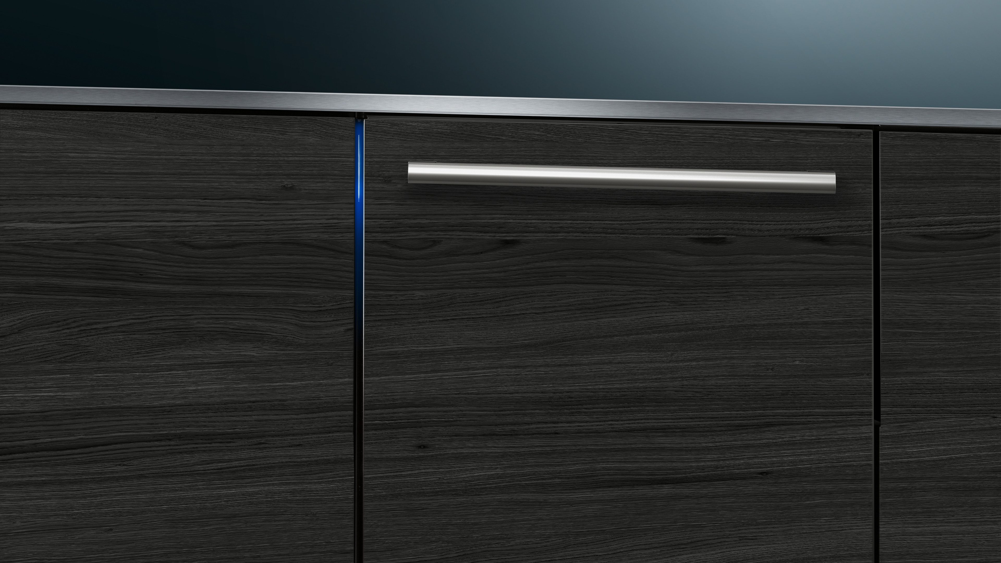 SIEMENS vollintegrierbarer Geschirrspüler iQ500 SX95EX16CE, 14 Maßgedecke, VarioScharnier und glassZone für empfindliche Gläser – Bild 4 von 5