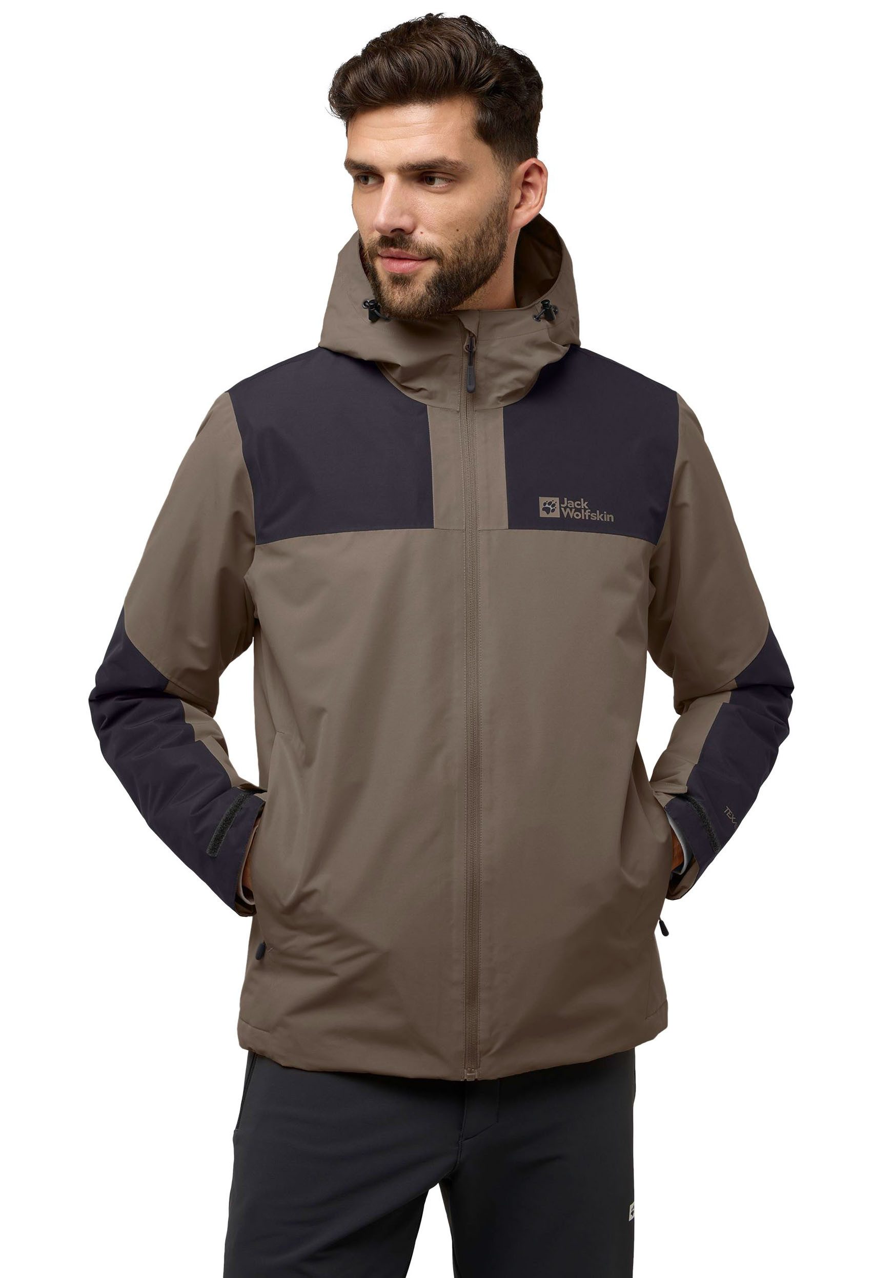 Jack Wolfskin Funktionsjacke JASPER Wärmend, winddicht, wasserabweisend, Üb günstig online kaufen