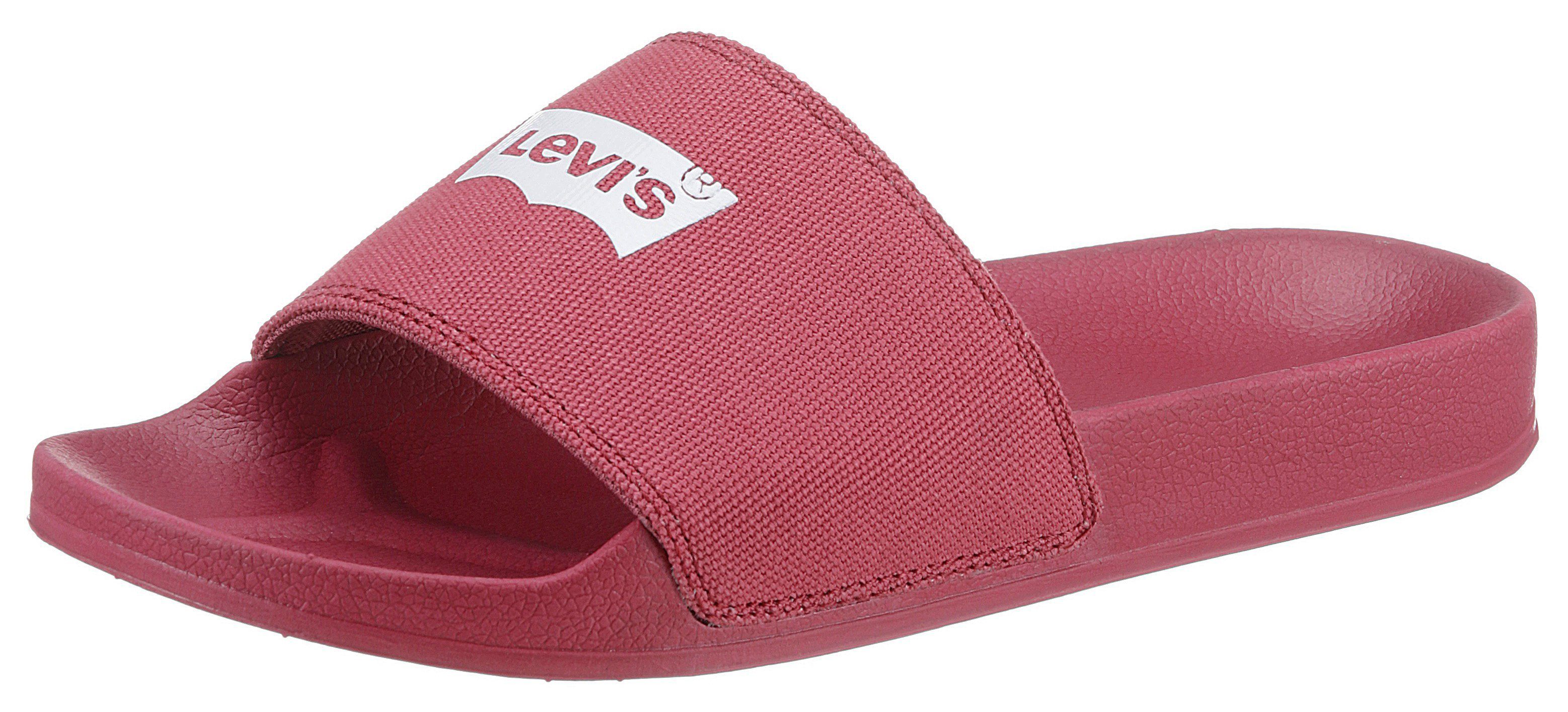 Levi's® BATWING Logodruck schönem beere JUNE S mit Pantolette