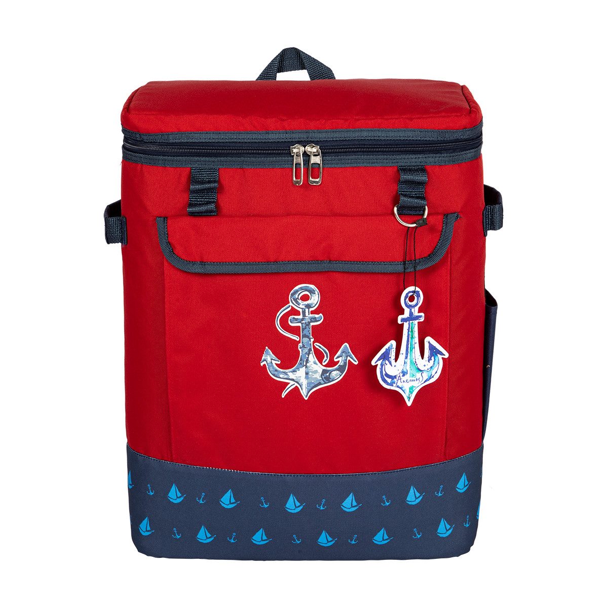 ANEMOSS Kühltasche Anemoss Marine Collection Anchor Kühlrucksack – Isolierend & funktiona