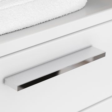 Lomadox Waschbeckenunterschrank AMASYA-01 Waschbeckenunterschrank Badezimmer in weiß, B/H/T: ca. 60/60/35 cm