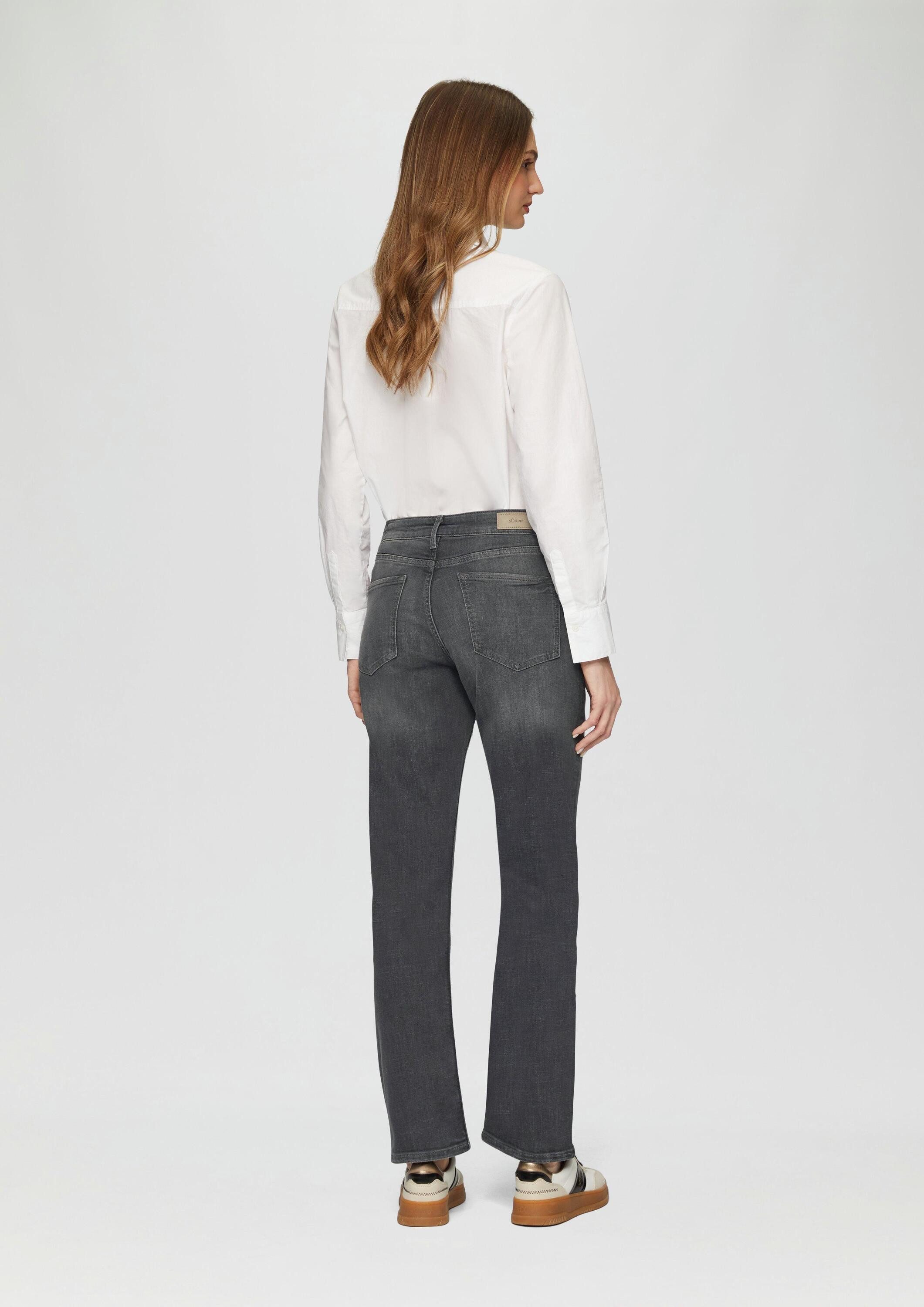 s.Oliver Regular-fit-Jeans Jeans-Hose KAROLIN Jeans Karolin / Regular Fit / Mid Rise / Straight Leg