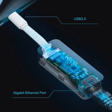 tp-link UE300 USB-C 3.0 auf Gigabit Ethernet Netzwerk-Adapter zu USB-C