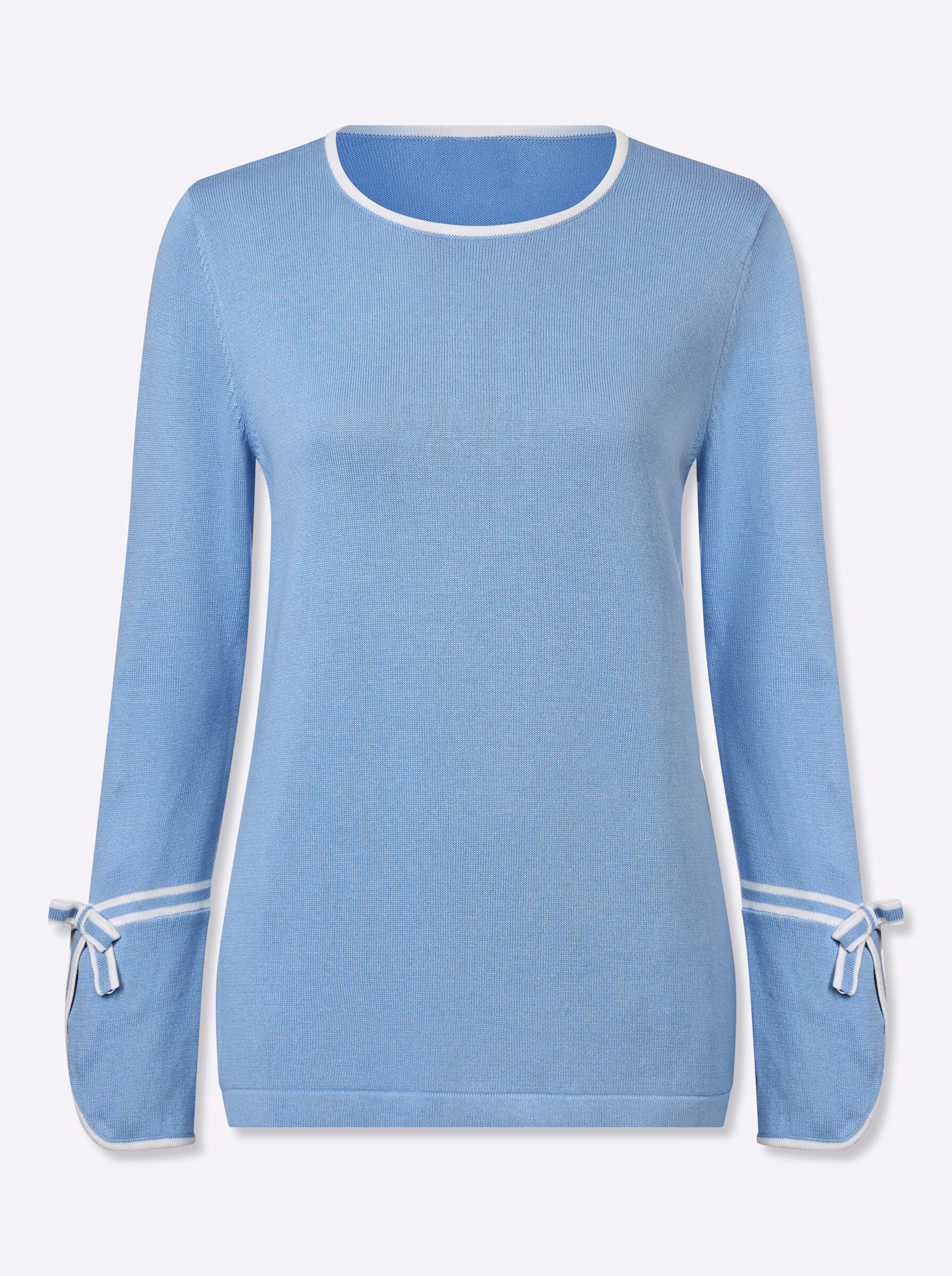 Witt Strickpullover Rundhals-Pullover Langarm Jersey