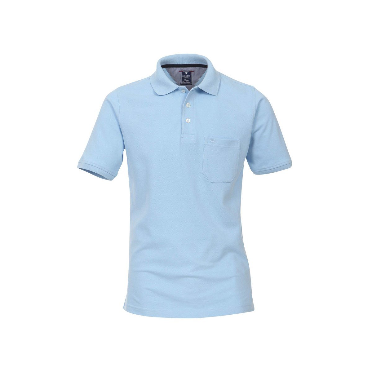 Redmond Poloshirt blau regular (1-tlg) Blau(11)