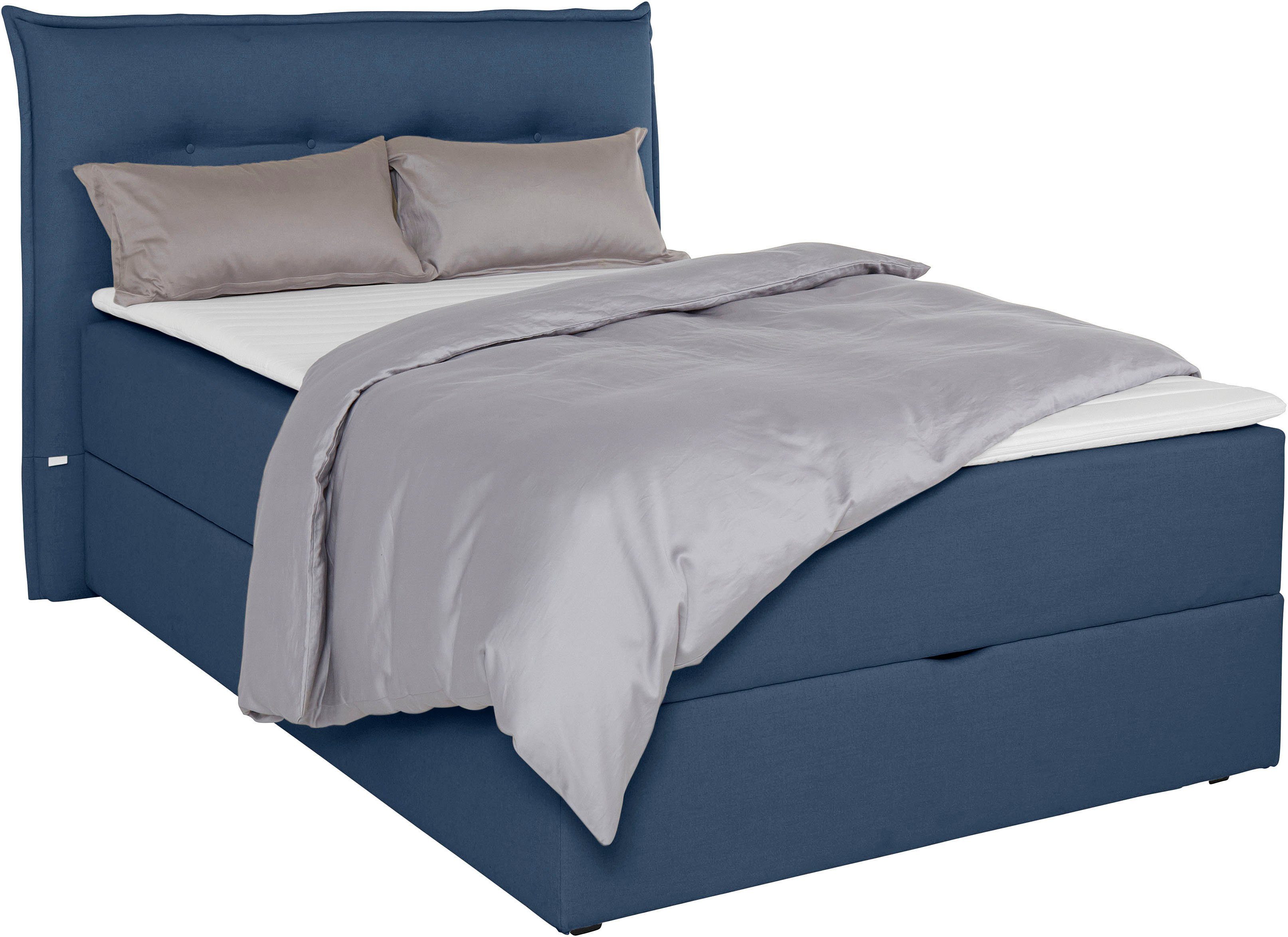 andas Boxbett Kederleicht, inklusive Bettkasten & Topper, in 4 Breiten und 2 Härtegraden