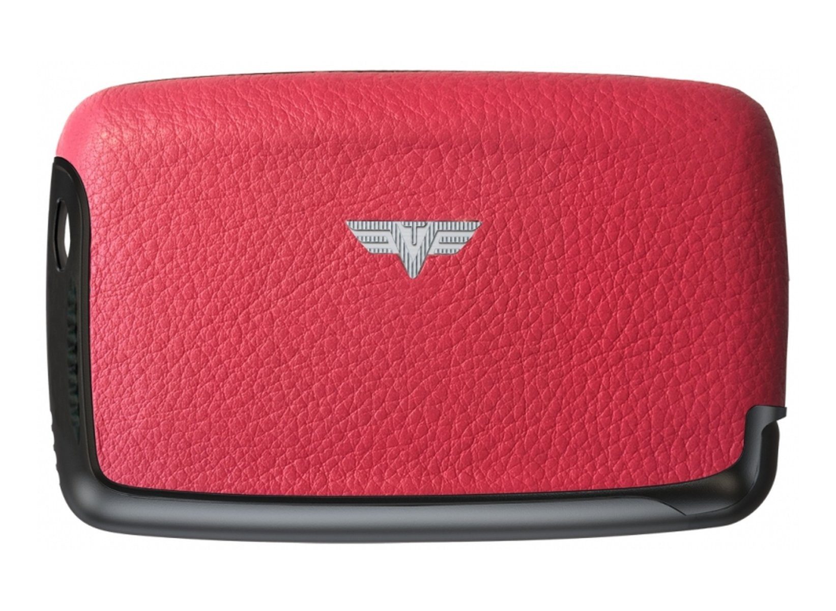 TRU VIRTU Geldbörse Kreditkartenetui Kartenetui Visitenkartenetui Alu TRU VIRTU rot