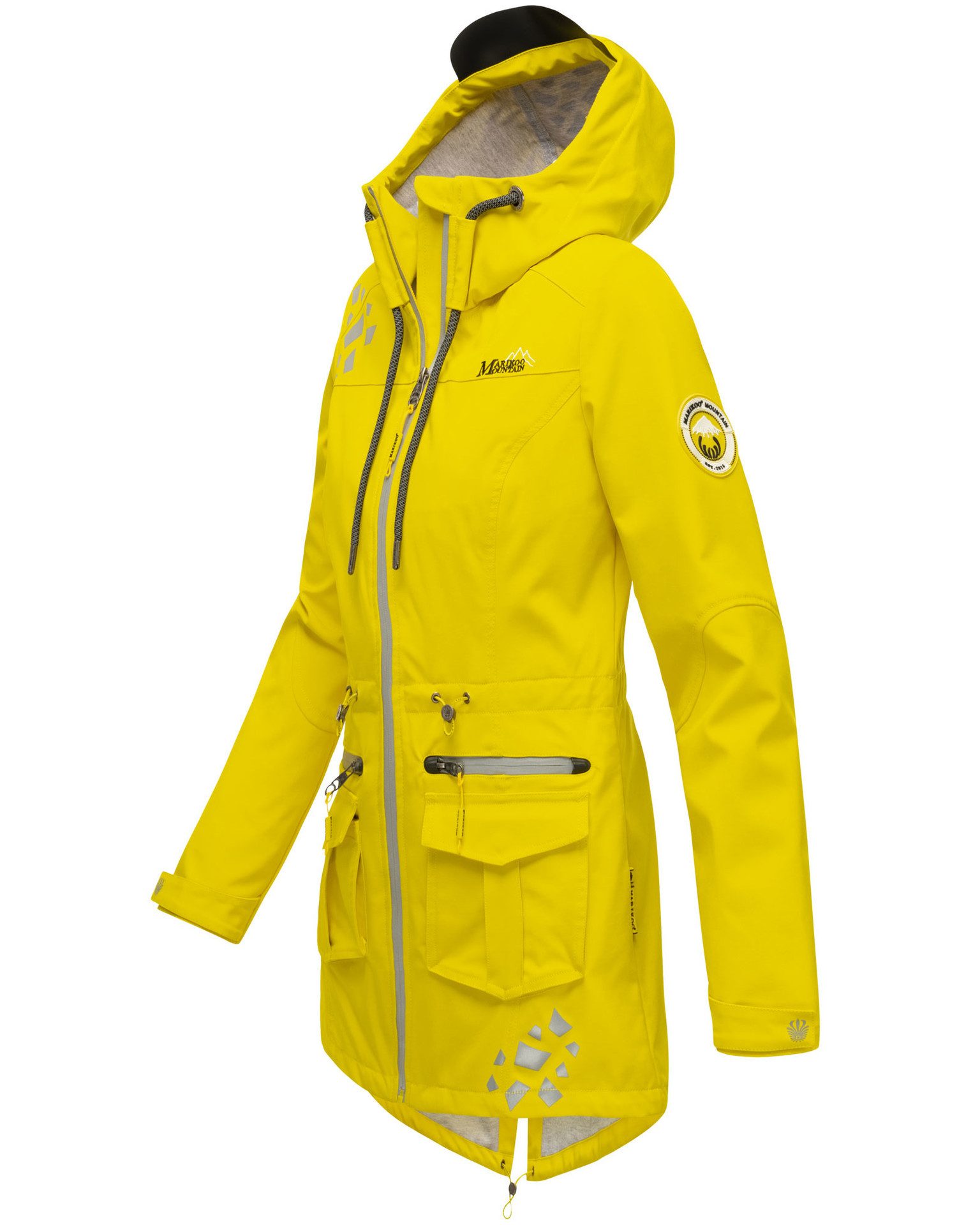Marikoo Softshelljacke aus wasserabweisendem Obermaterial