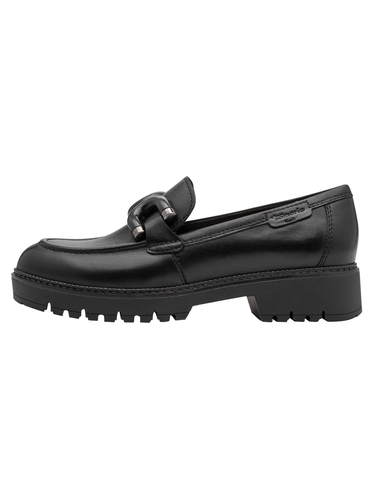 Tamaris TOUCH-IT aus Leder kein Absatz 1-24740-47 Slipper TOUCH-IT – Bild 4 von 5