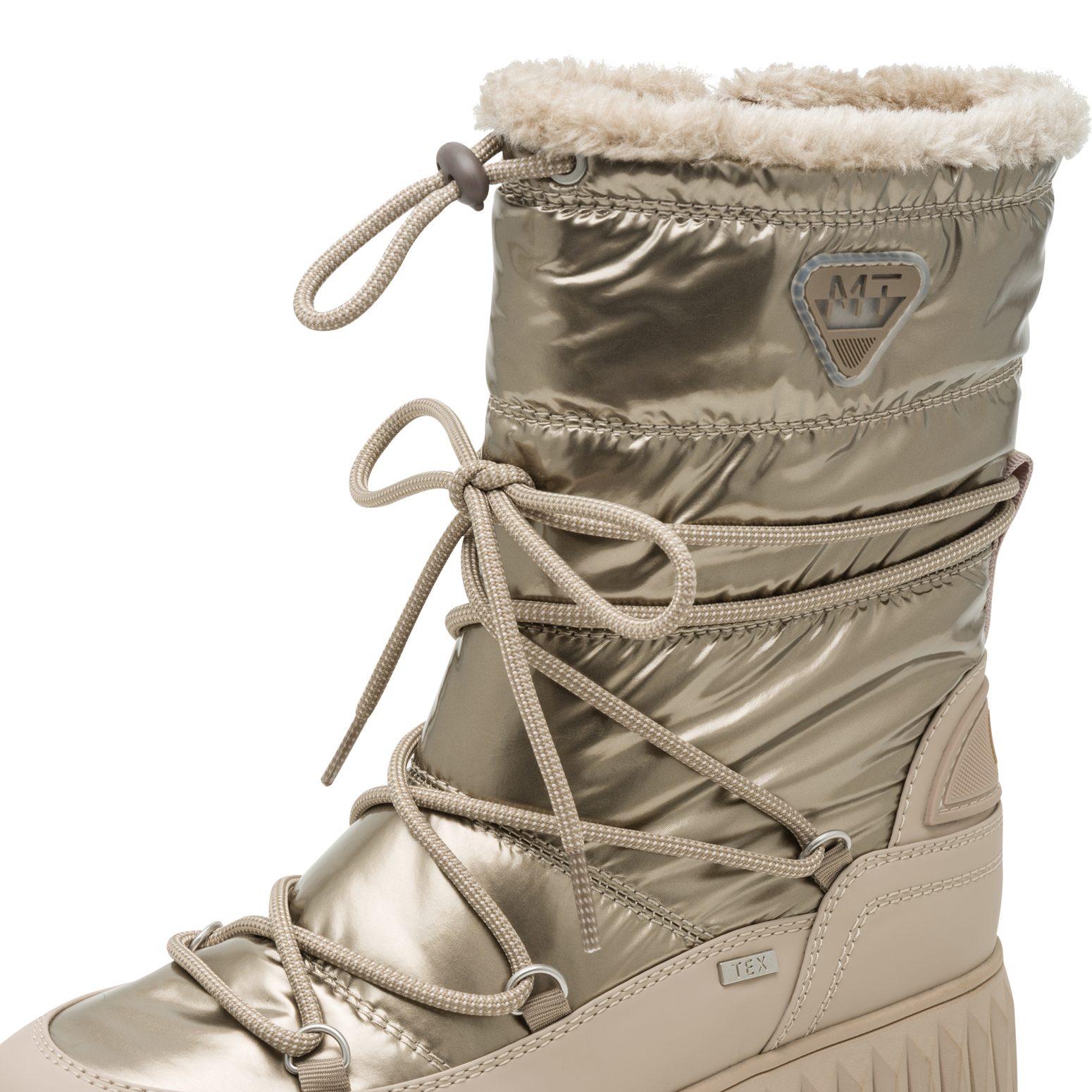 MARCO TOZZI Snowboots, Plateau, Winterboots, Schneeboots mit praktischem Schnellverschluss