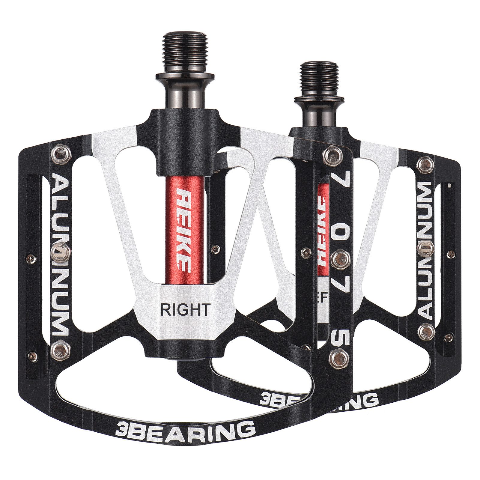 GARRYFIZH Fahrradpedale Fahrradpedale Pedale Fahrrad Aluminiumlegierung Fahrrad Pedale (Set)