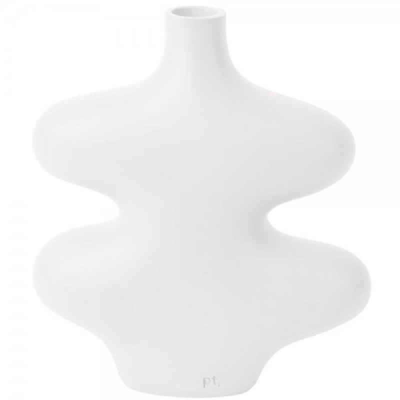 Present Time Dekovase »Vase Organic Curves White (Small)«