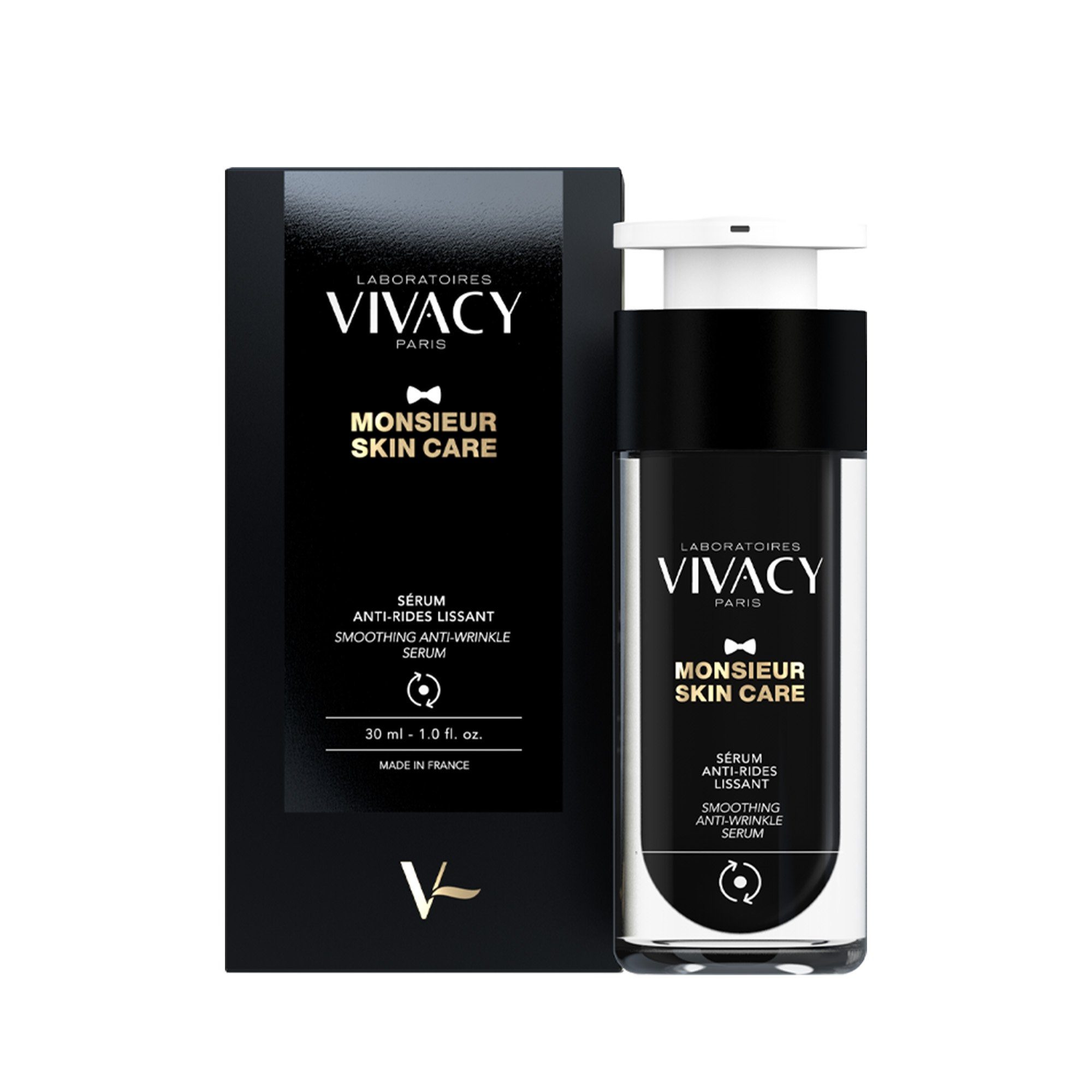 Vivacy Paris® ANTI-WRINKLE Vivacy SERUM, Beauty 1-tlg. Anti-Falten-Serum SMOOTHING