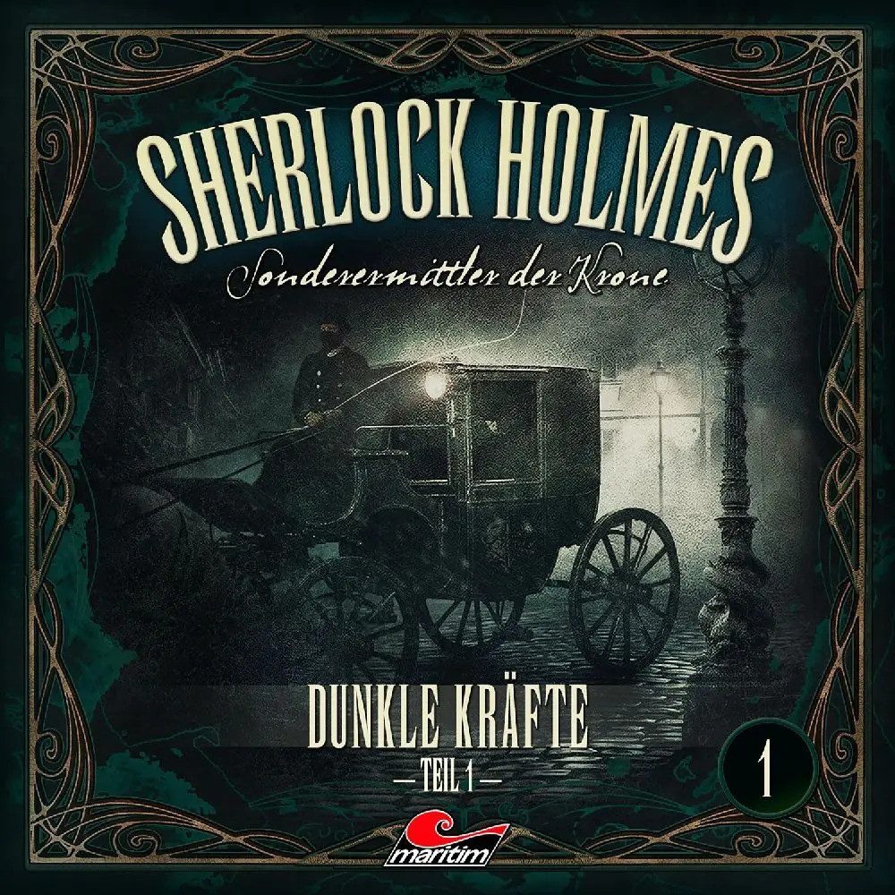 Hörspiel Sherlock Holmes - Dunkle Kräfte Teil 1, 1 Audio-CD