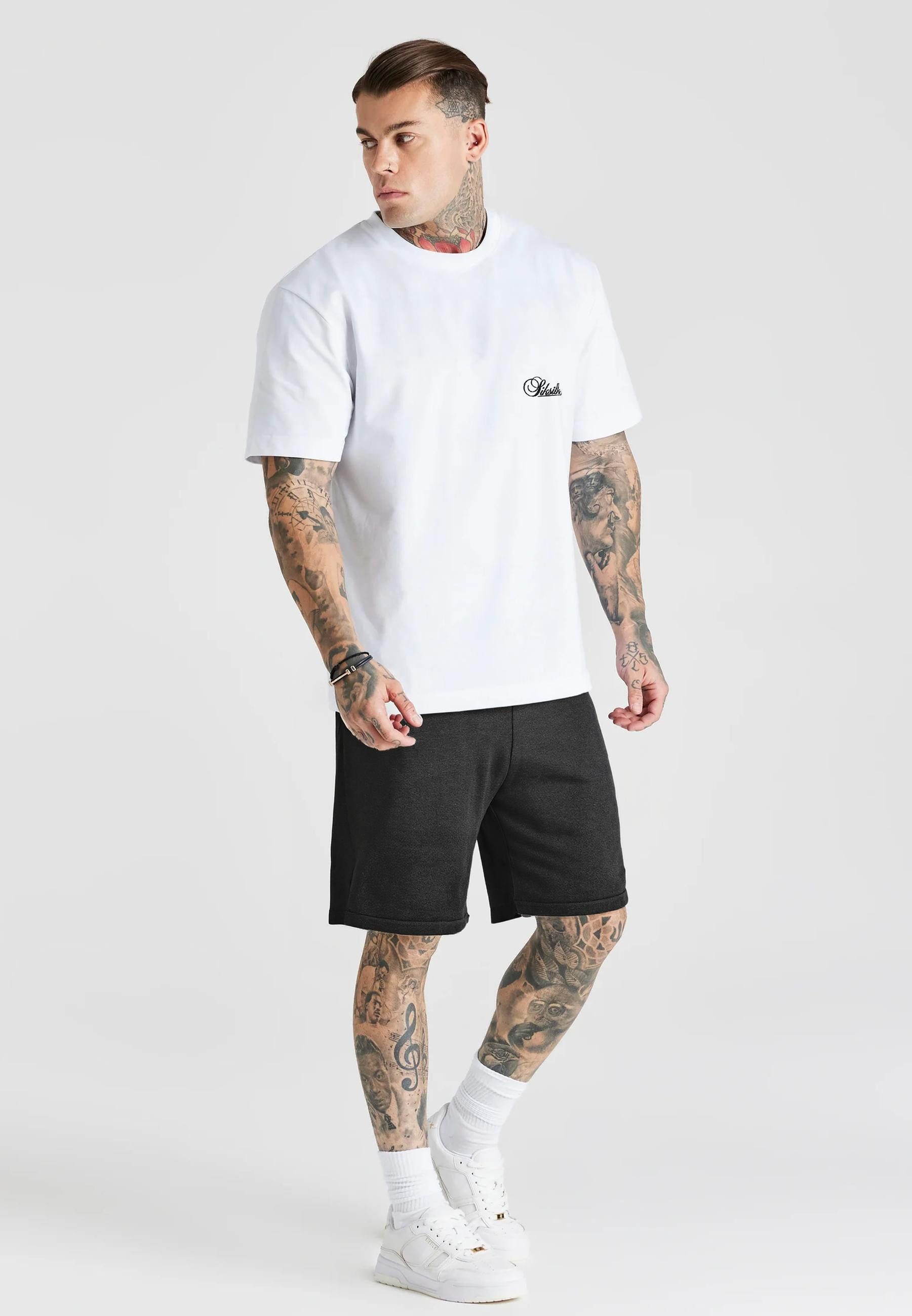 Siksilk Shorts SikSilk Herren Schwarz Essentials Shorts