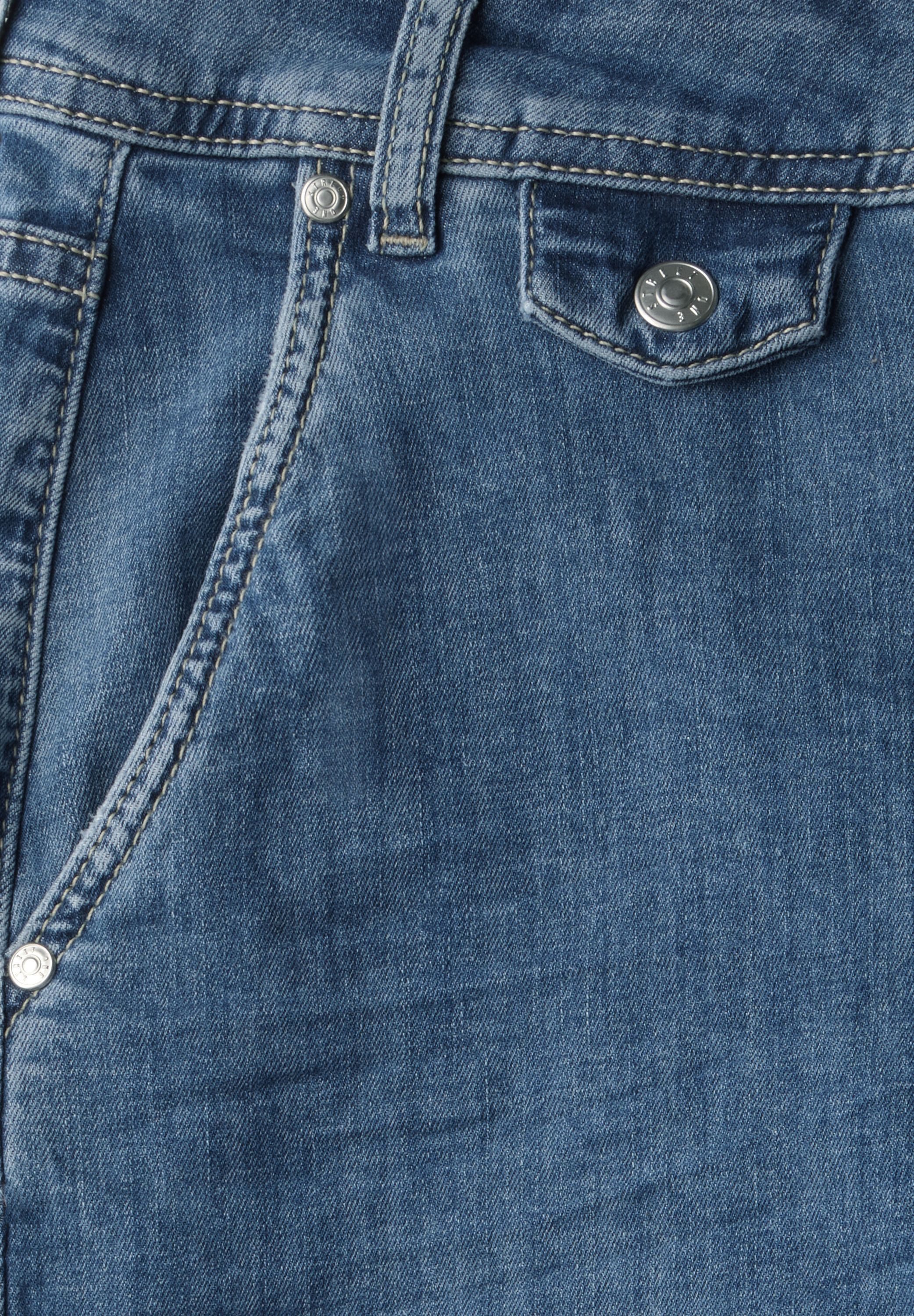 STREET ONE Loose-fit-Jeans, High Waist günstig online kaufen