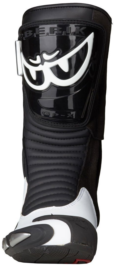 Race-X Motorradstiefel Black/White Berik Motorradstiefel