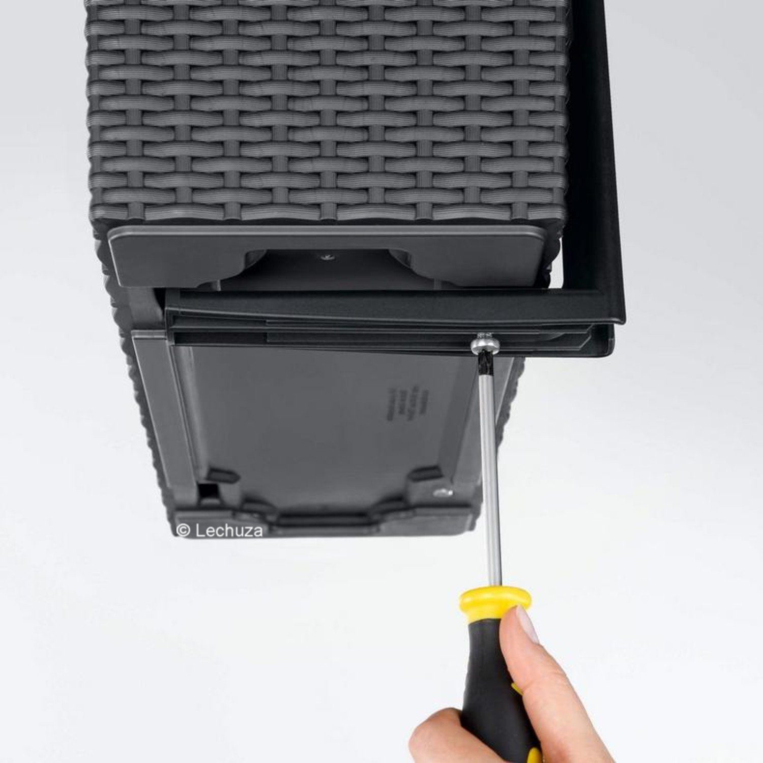 Lechuza® Balkonkasten Balkonkastenhalter für Balconera schwarz