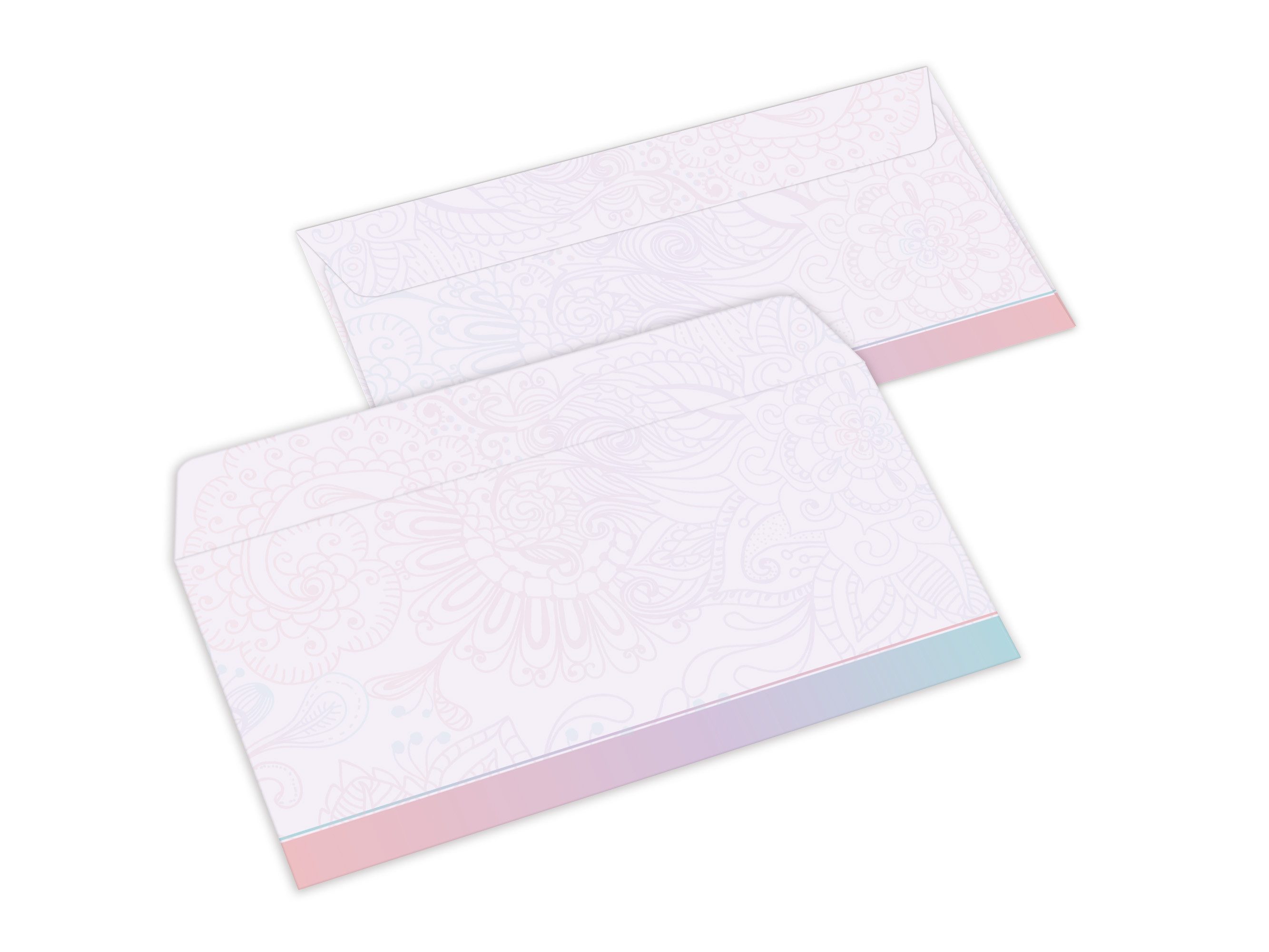 Briefpapier Set Briefblock A4 (Umschläge) Notizblock Papier Ornament Motivpapier