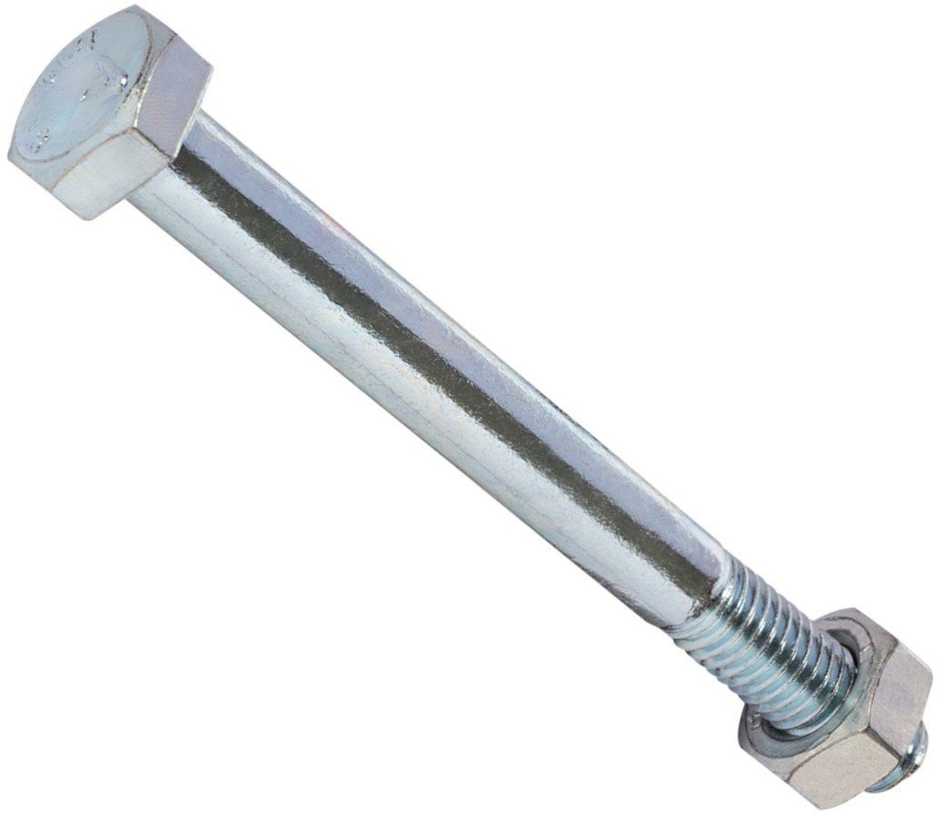 PARCO Sechskantschraube Sechskantschrauben M10 x 100 mm verzinkt - 10 Stück