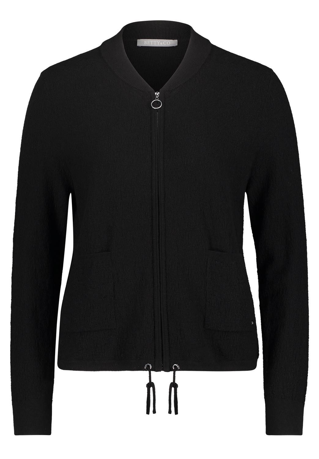 Betty&Co Strickpullover "Betty & Co Lochstrick-Pullover mit Rippbündchen", günstig online kaufen