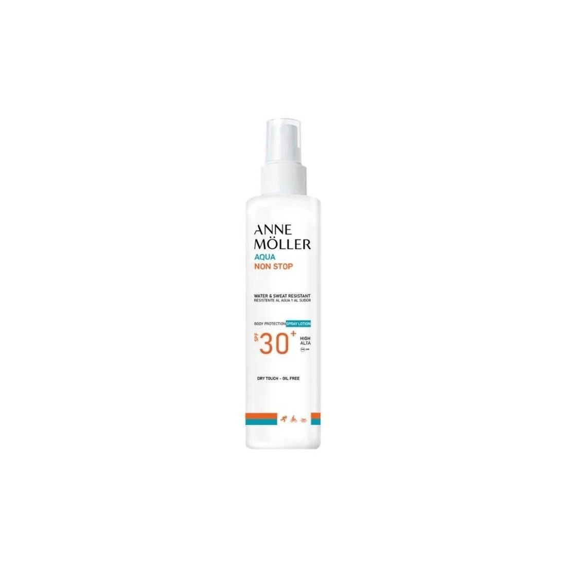 Anne Möller Sonnenschutzspray A.Moller Non Stop Körperspray Spf30 200