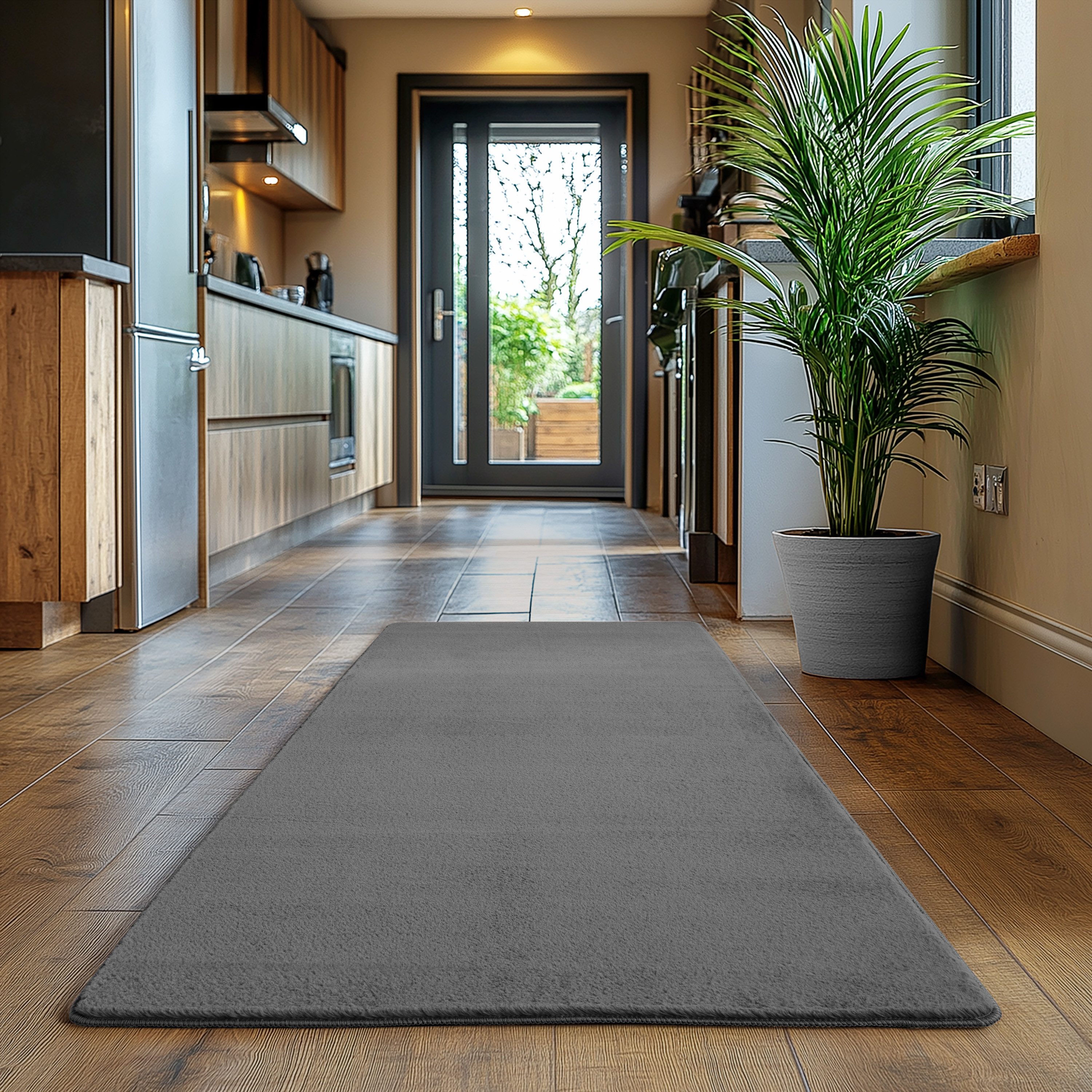 SIMPEX24 Teppich Unicolor - Einfarbig, Läufer, Höhe: 11 mm, Perfekt geeignet für Wohnzimmer, Schlafzimmer,Kinderzimmer