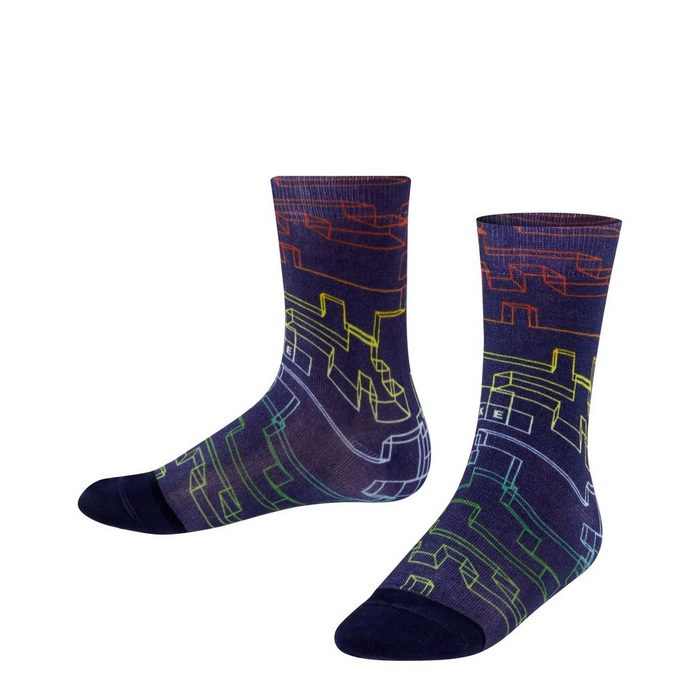 FALKE Socken Neon Squares (1-Paar)