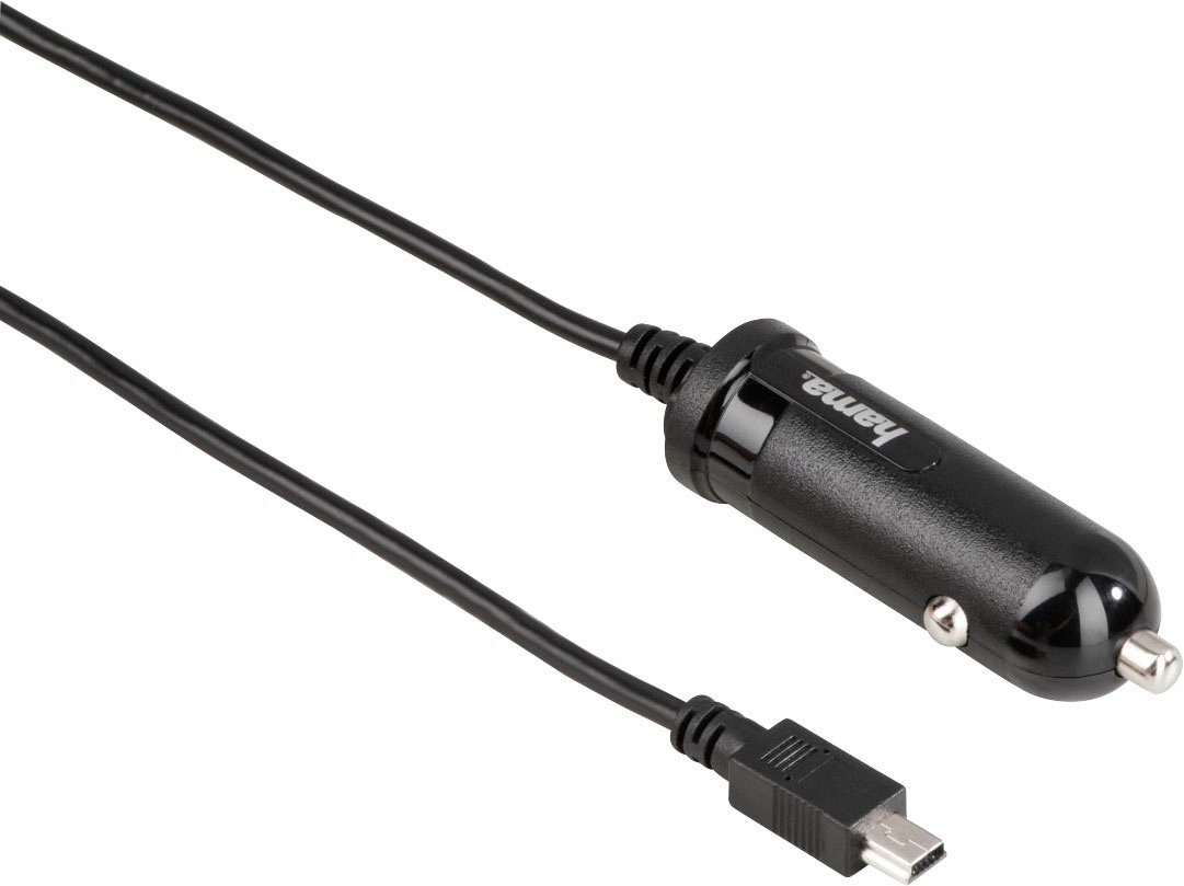 Hama Mini USB Kfz-Ladekabel, Mini-USB Ladekabel für PKW USB-Ladegerät