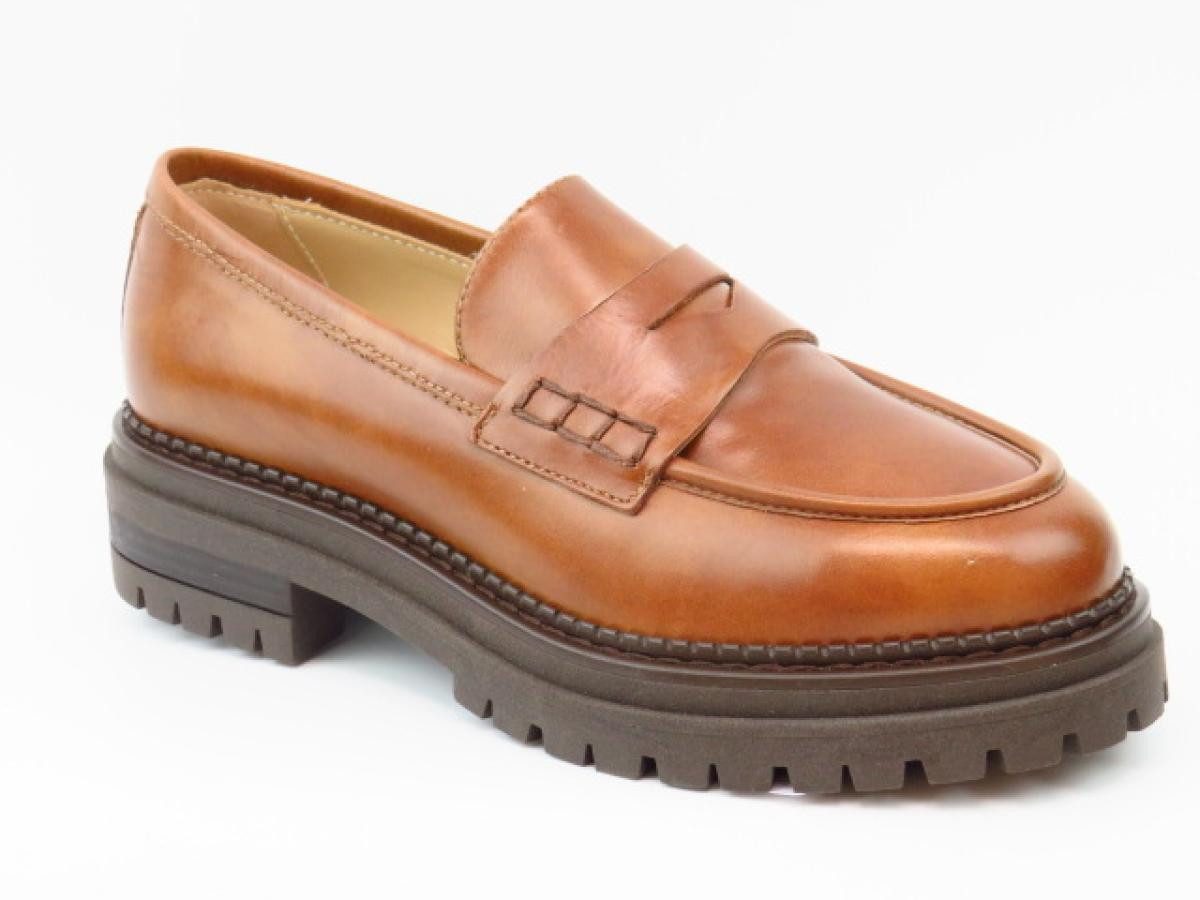 Nero Giardini Manolete cuoio Hochfrontpumps
